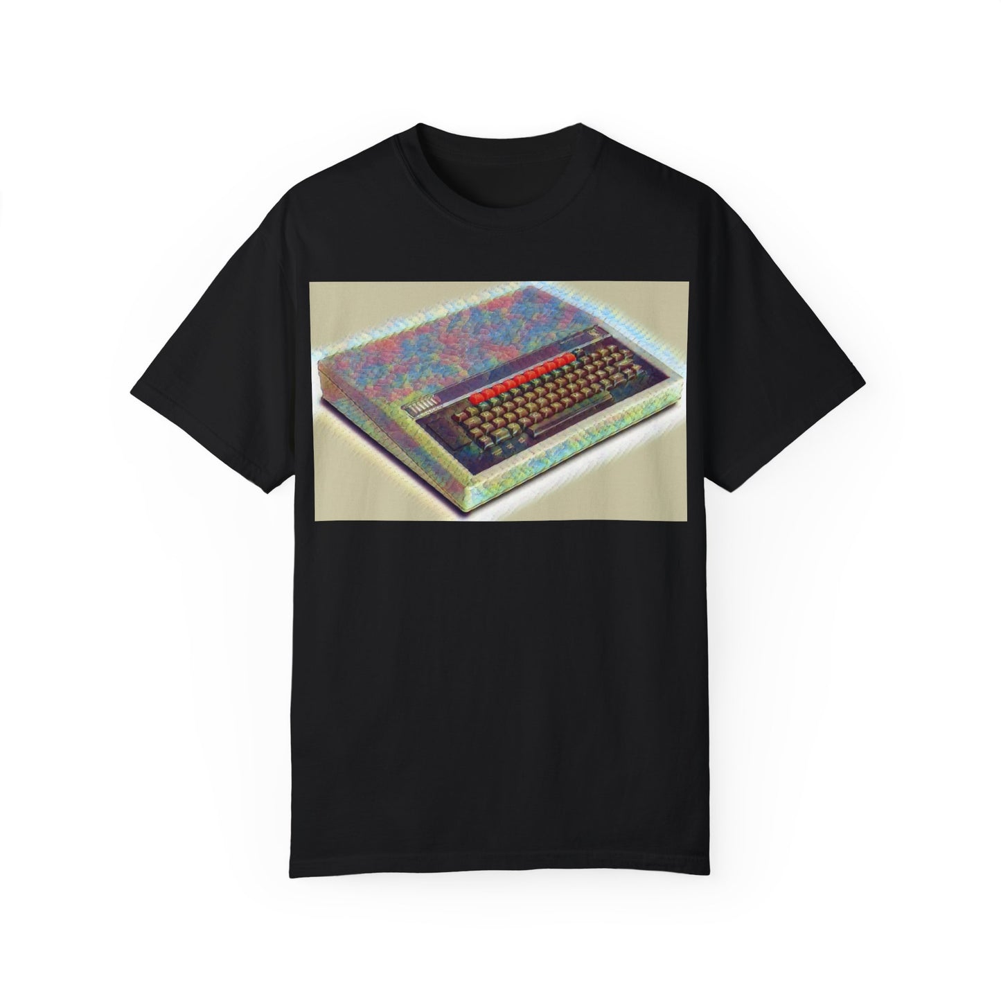Classic Micro Computer T-Shirt - Paint Art Color