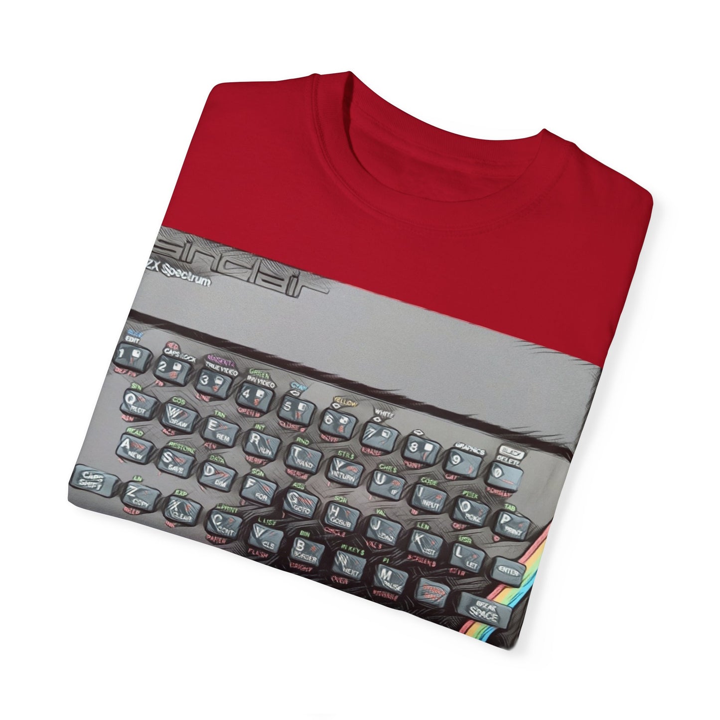 Sinclair Spectrum T-Shirt - Ink Art Color
