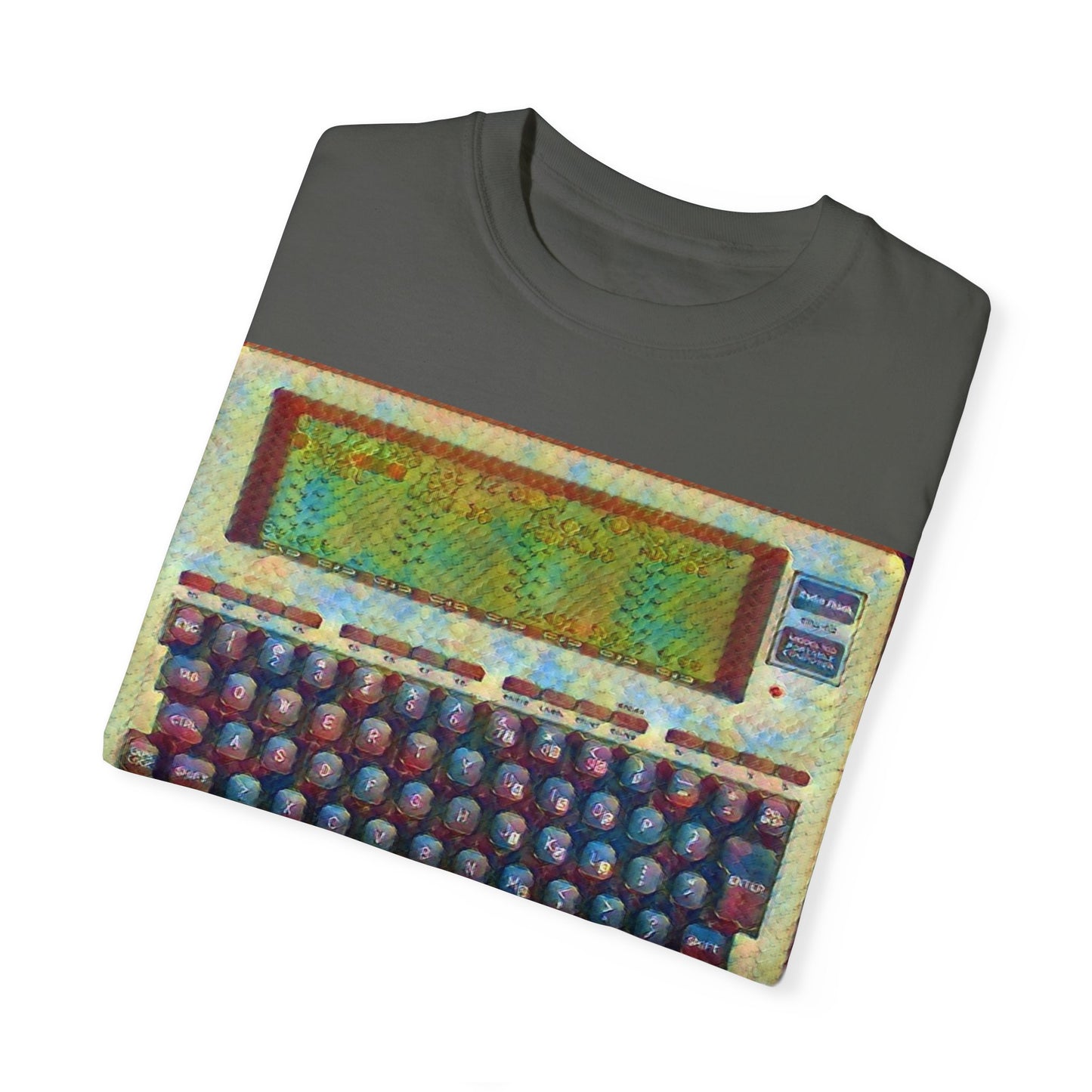 Classic Laptop PC T-Shirt - Paint Art Color