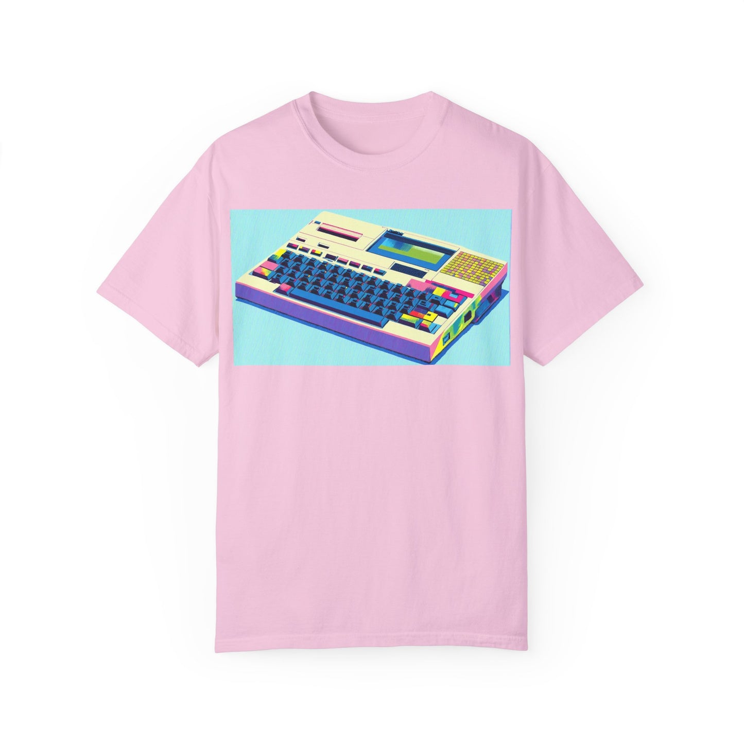 Classic Laptop Computer T-Shirt - Print Art Multi-Color