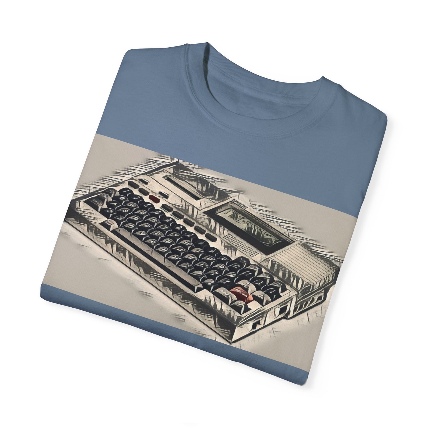 Classic Laptop Computer T-Shirt - Ink Art Limited Color