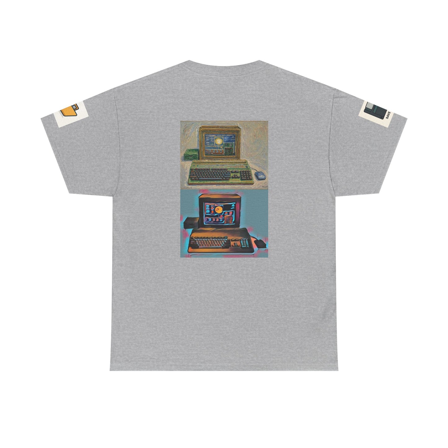 Retro Computer Tee — Vintage PC Graphic T‑Shirt for Tech Lovers