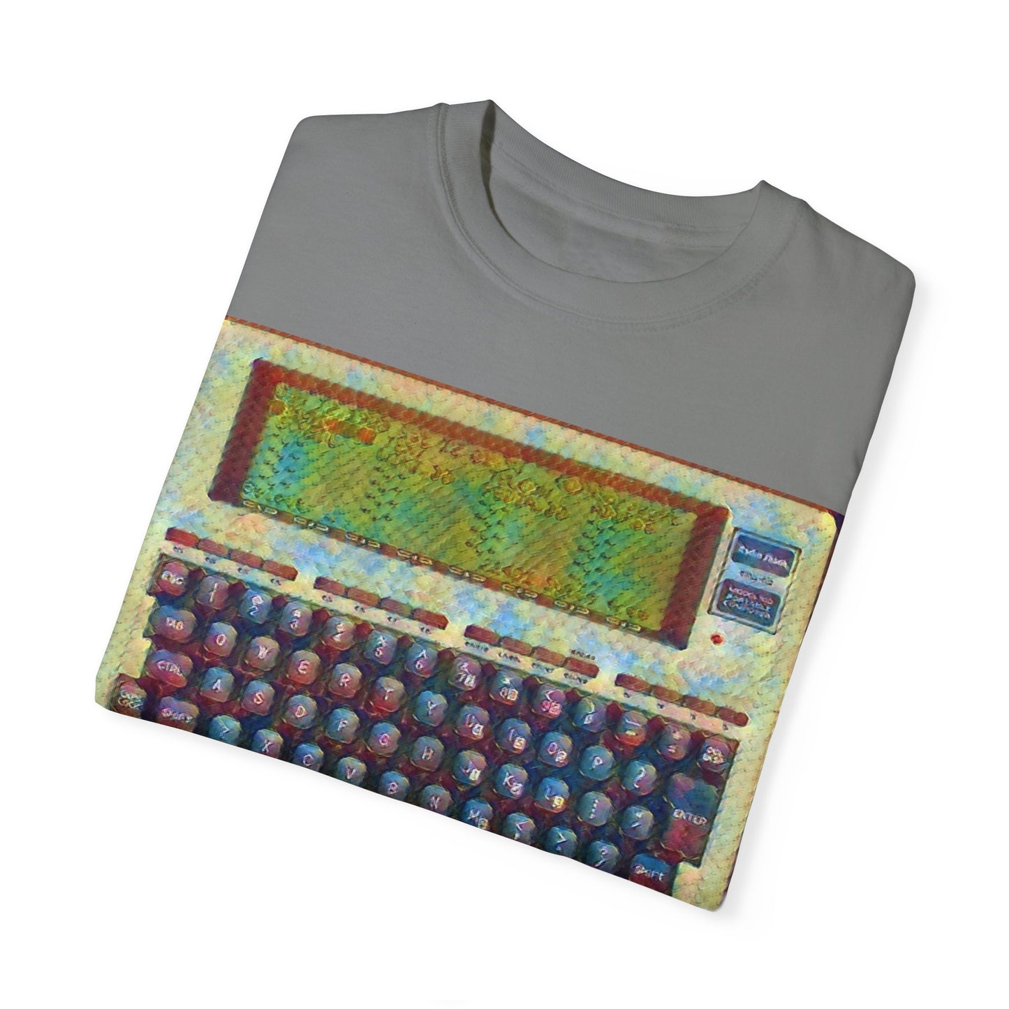 Classic Laptop PC T-Shirt - Paint Art Color