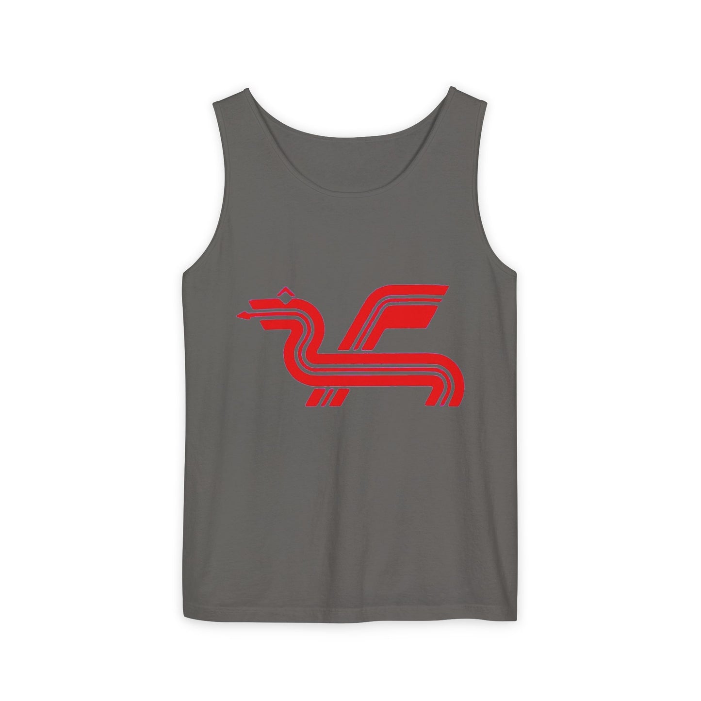 Classic 8 bit home computer inspired Tank Top | Monochrome Art | Unisex Retro Graphic Tee for Tech Lovers, Summer Fashion, Gift for Nerds, Festival Wear, 80s Style