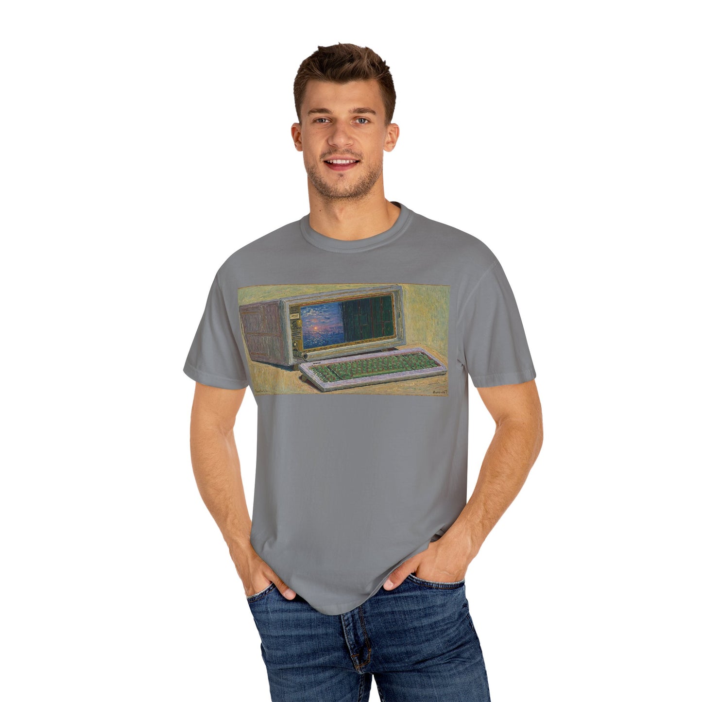 Classic Luggable PC T-Shirt - Paint Art Color