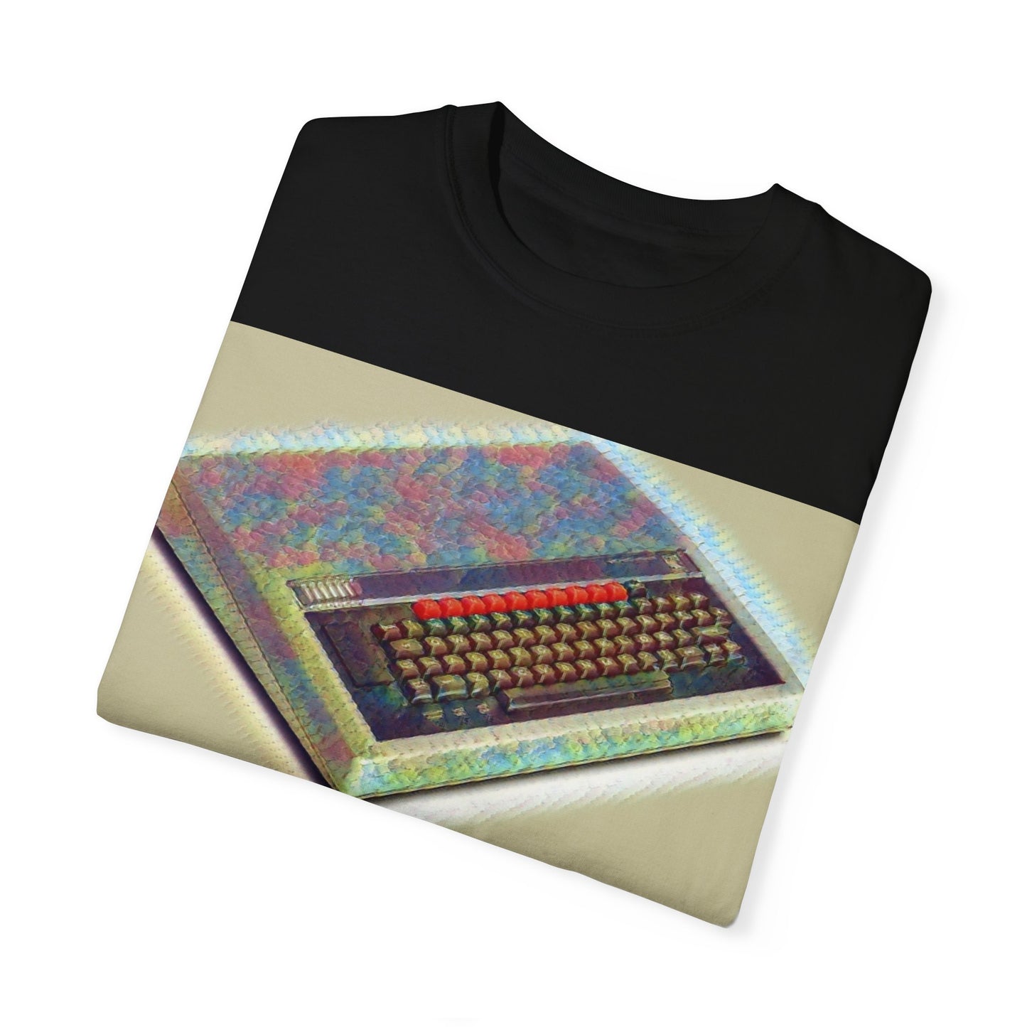 Classic Micro Computer T-Shirt - Paint Art Color