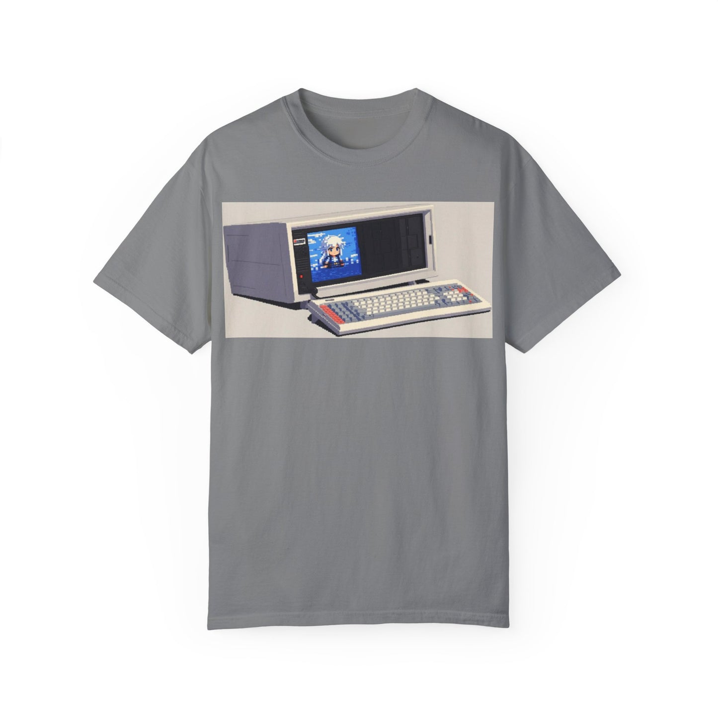 Classic Luggable PC T-Shirt - Pixel Art Color