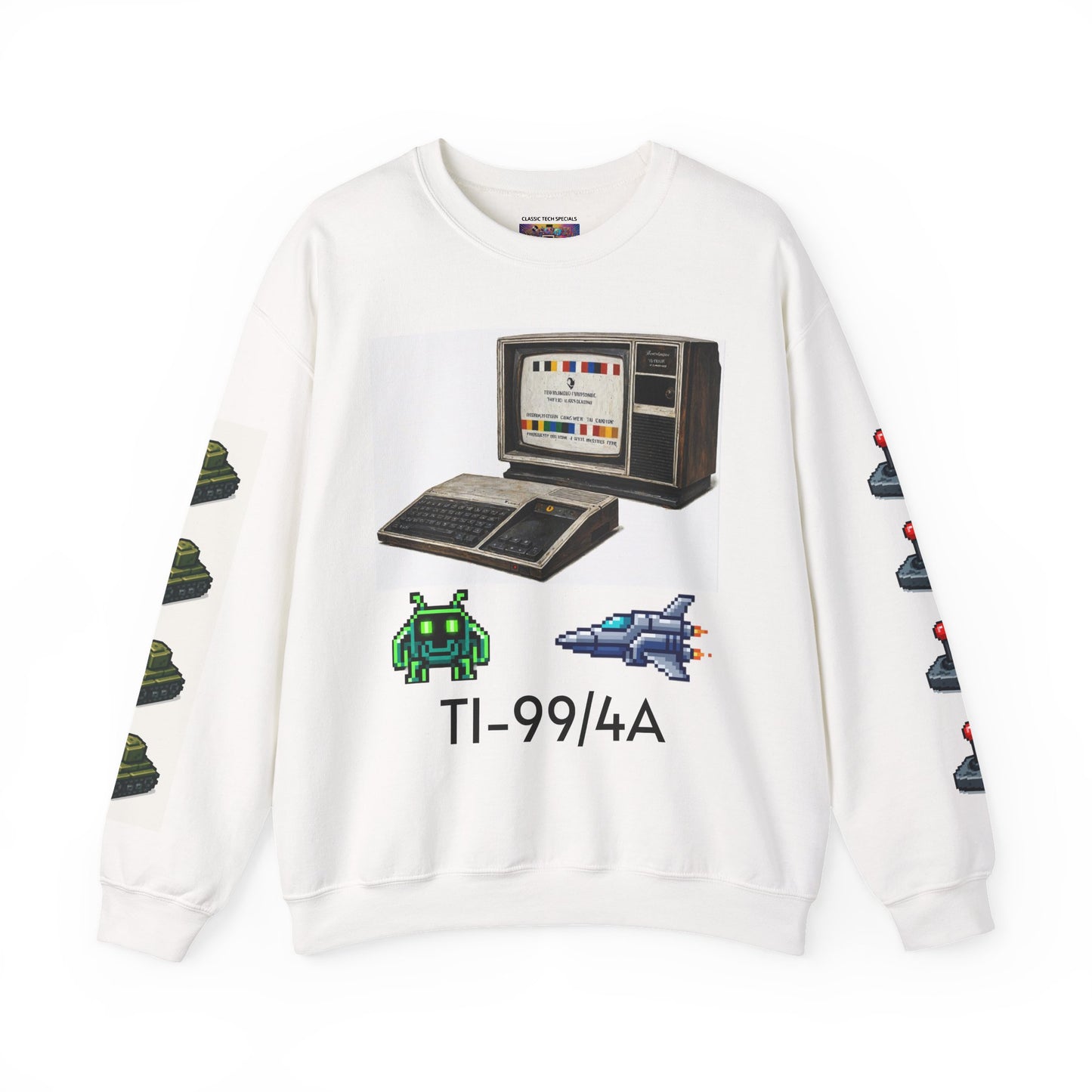 TI-99/4A Classic Gaming Crewneck Sweatshirt