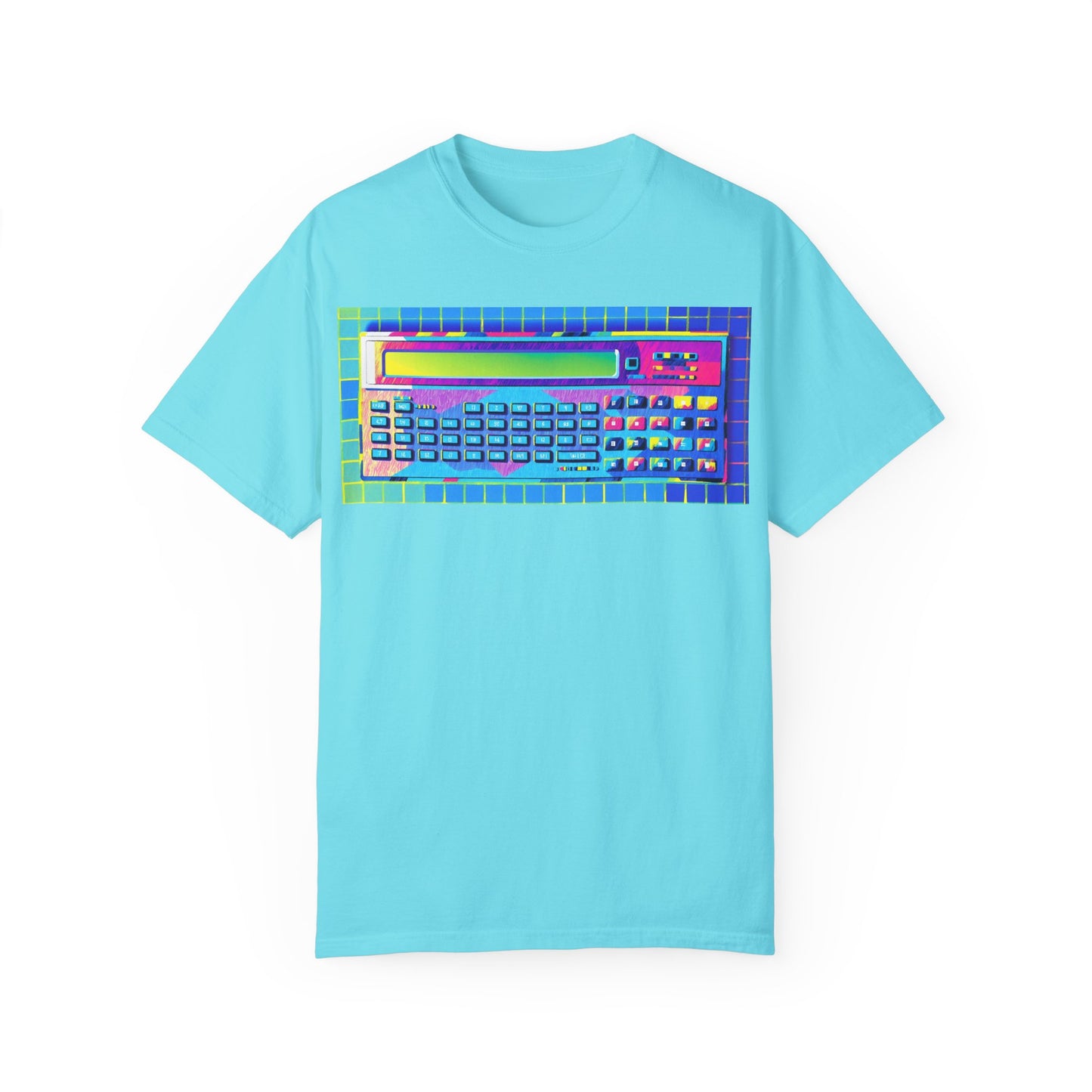 Classic Pocket PC T-Shirt - Modern Art Multi-Color
