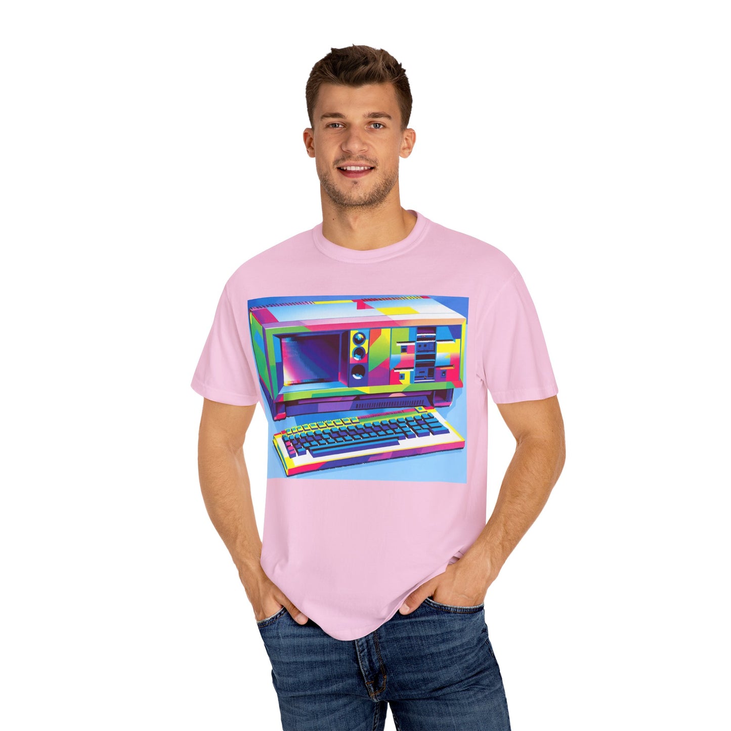 Classic Hyperion Portable PC T-Shirt - Print Art Multi-Color