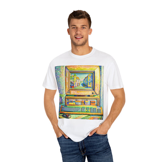 Classic business machine inspired T-Shirt  | Modern Art | Ideal for tech enthusiasts and collectors