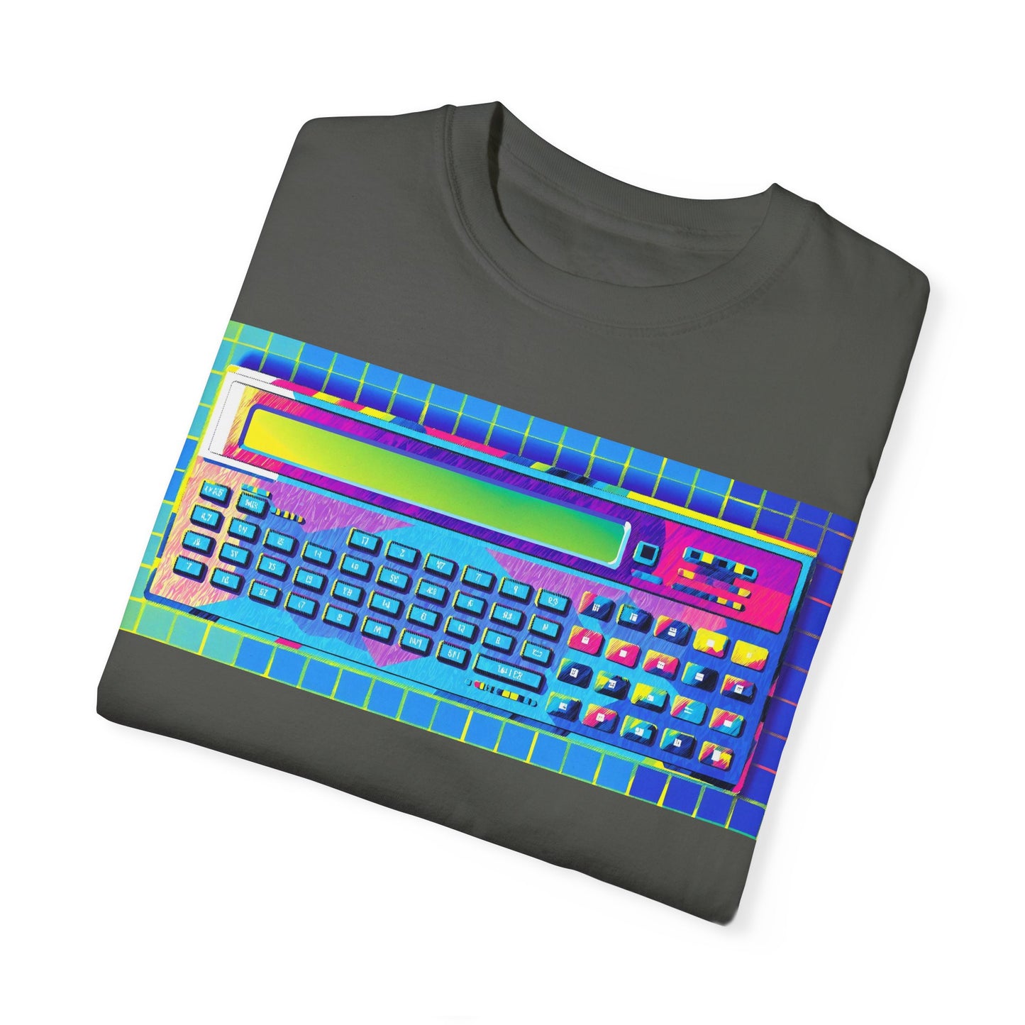 Classic Pocket PC T-Shirt - Modern Art Multi-Color