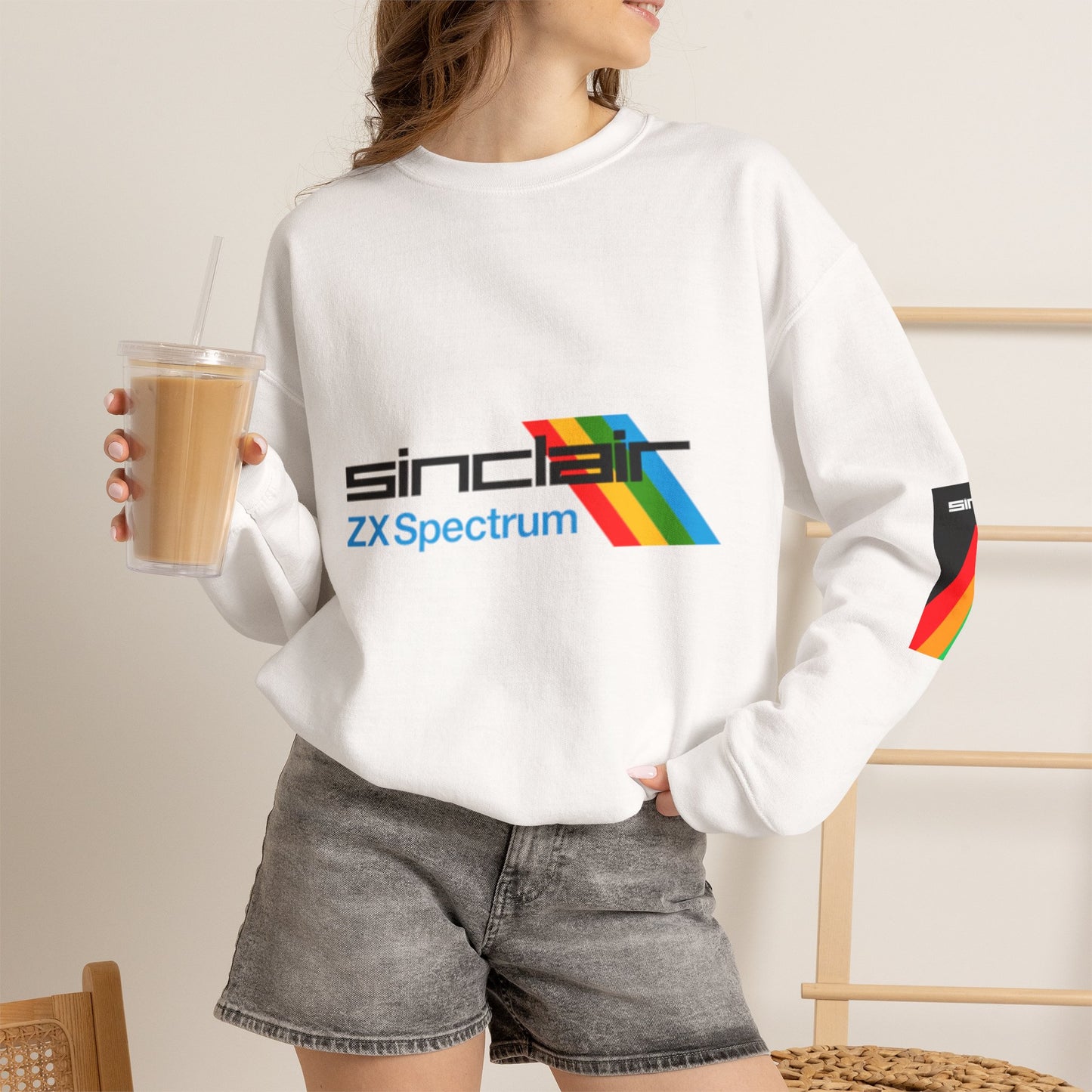 Sinclair Spectrum Classic Gaming Crewneck Sweatshirt