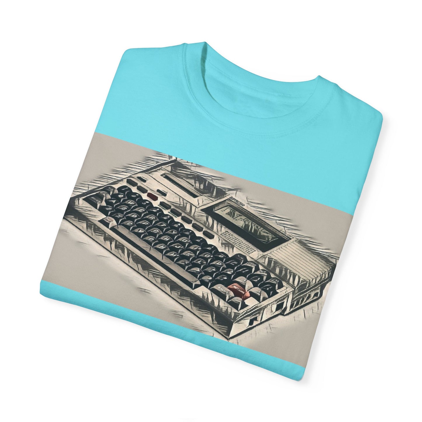 Classic Laptop Computer T-Shirt - Ink Art Limited Color