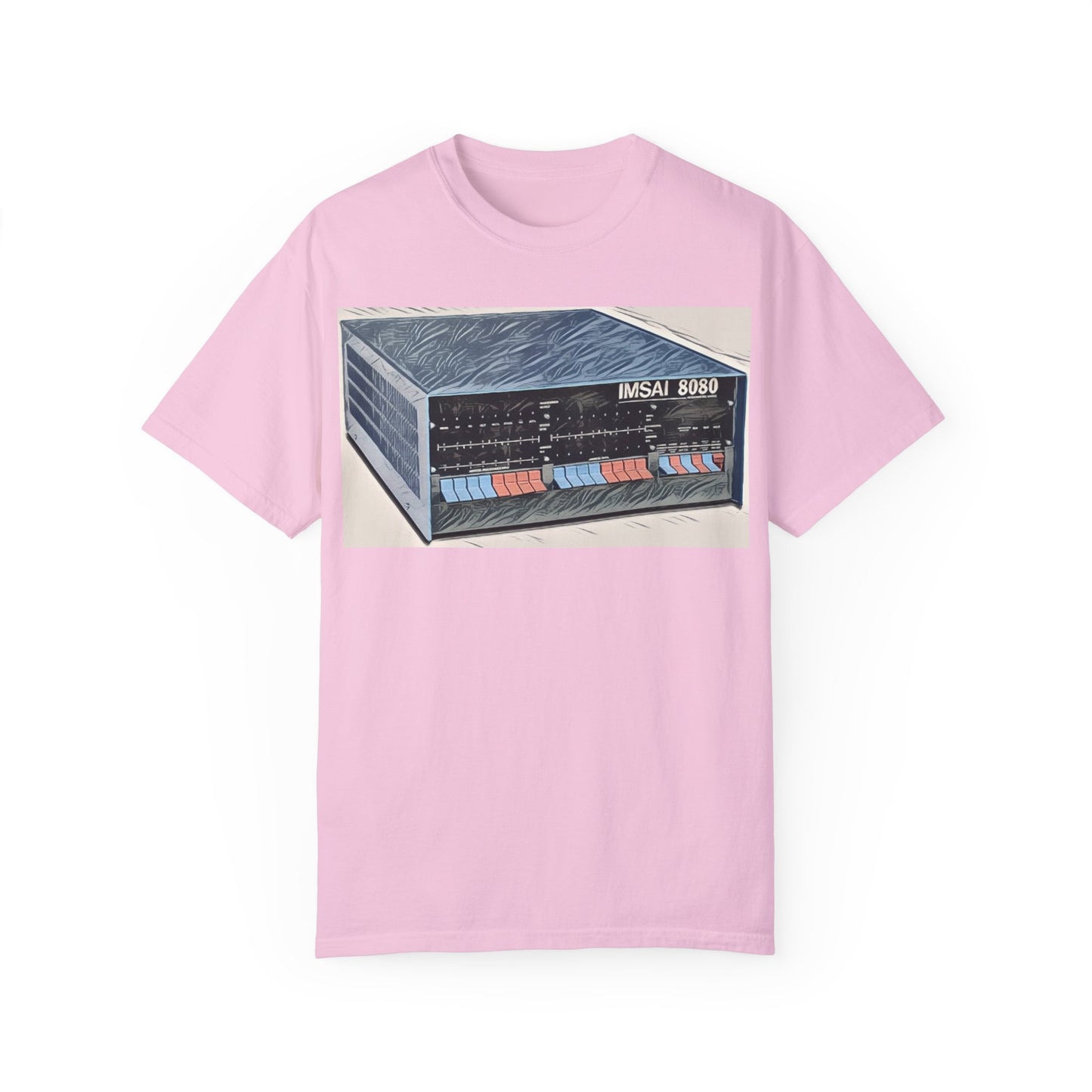 IMSAI 8080 Computer T-Shirt - Ink Art Limited Color