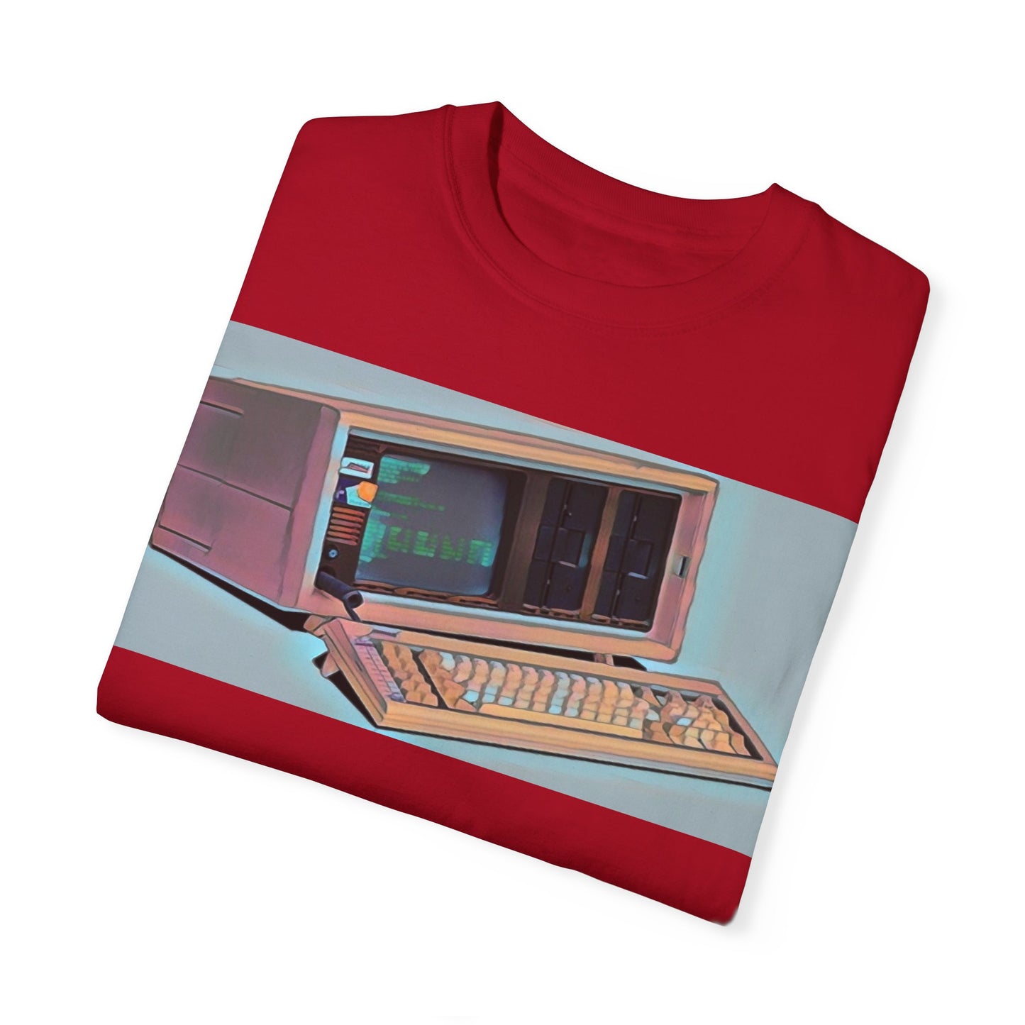 Classic Luggable PC T-Shirt - Modern Art Color