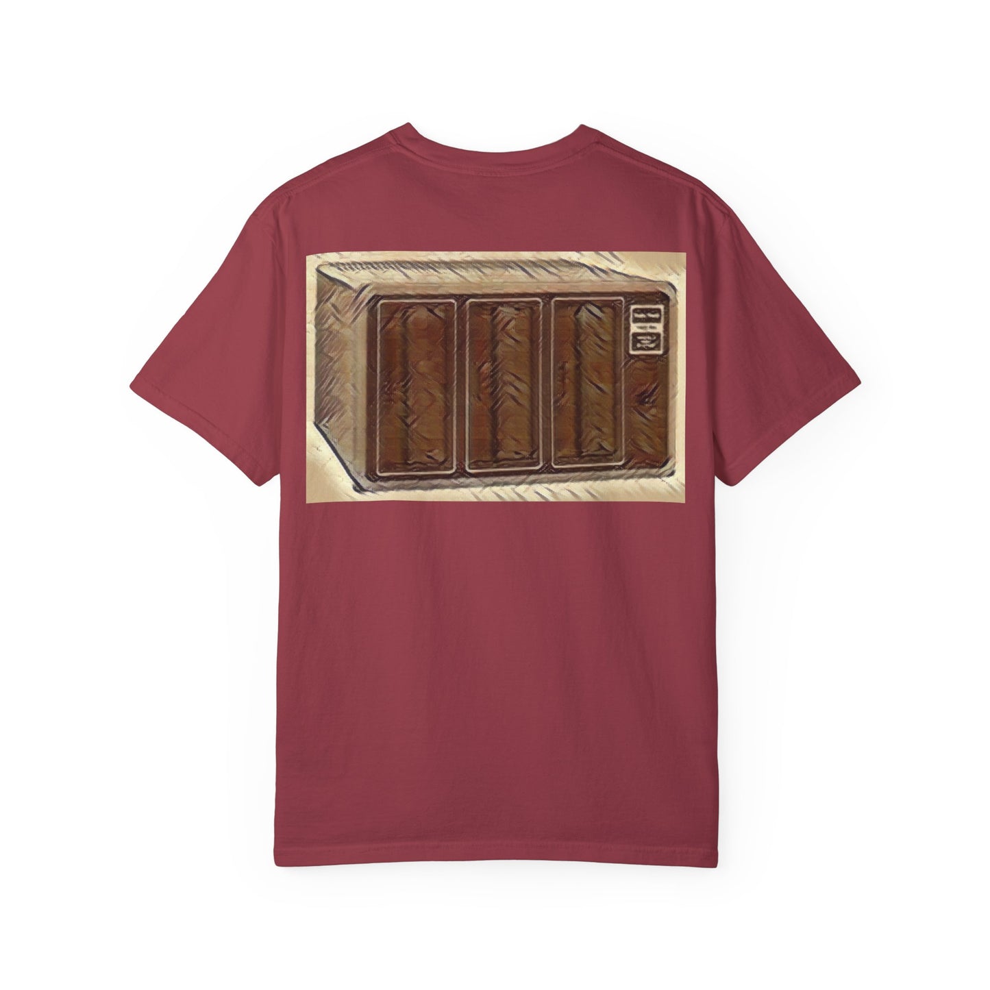 Classic Business Machine With Floppy Disk Bay T-Shirt - Mixed Art Sepia