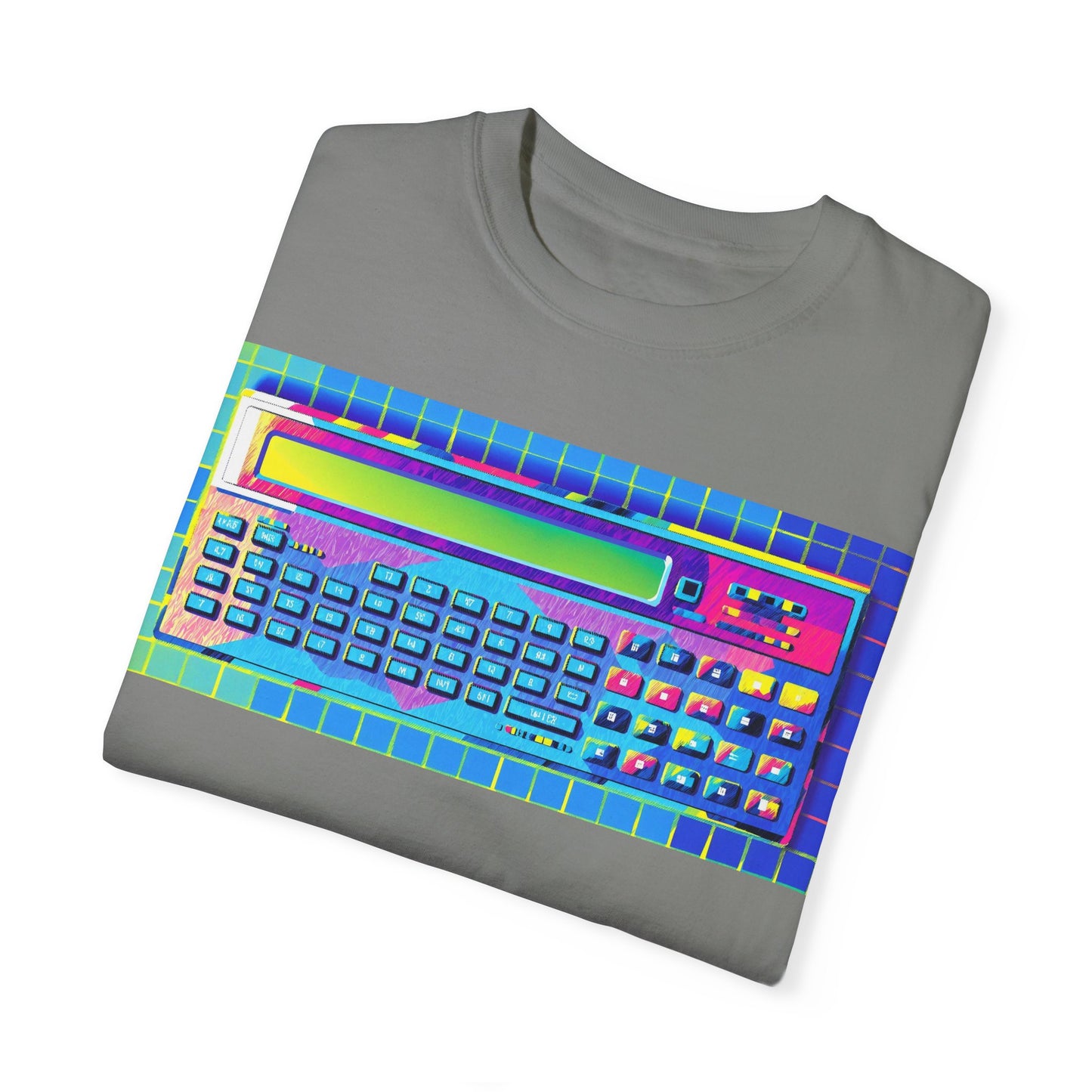 Classic Pocket PC T-Shirt - Modern Art Multi-Color