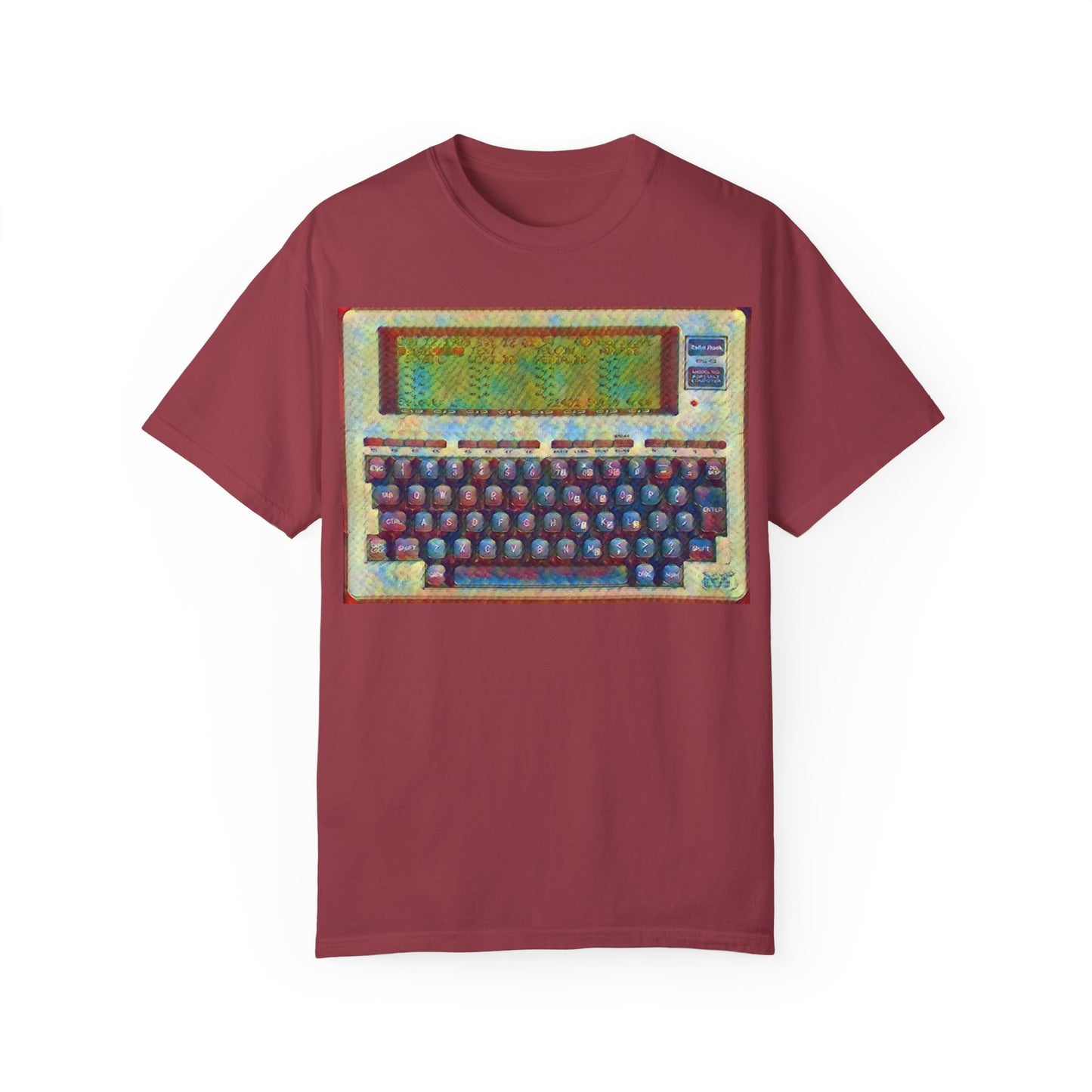 Classic Laptop PC T-Shirt - Paint Art Color