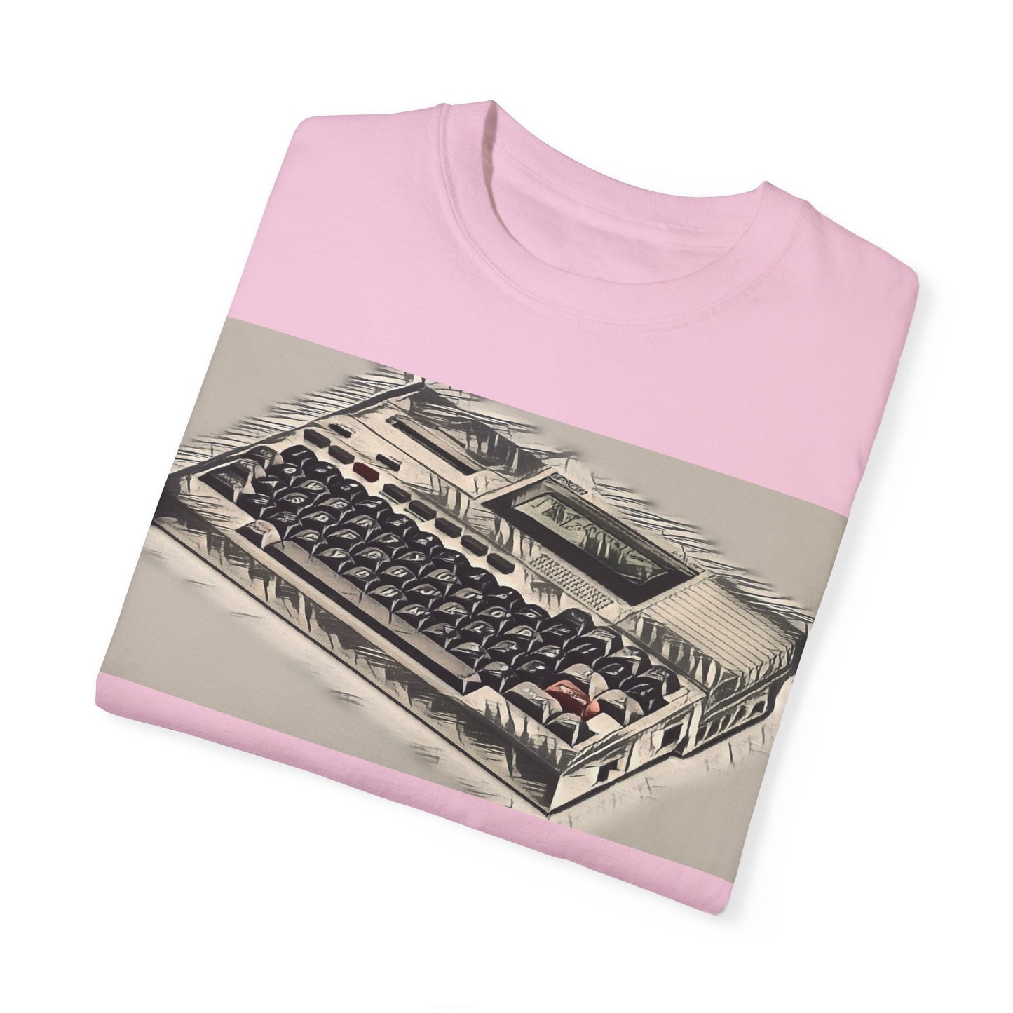 Classic Laptop Computer T-Shirt - Ink Art Limited Color