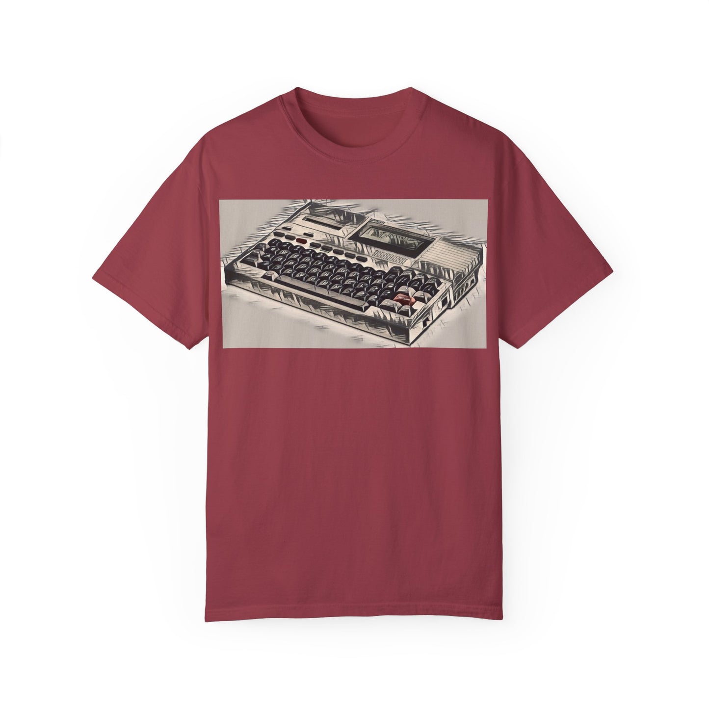 Classic Laptop Computer T-Shirt - Ink Art Limited Color