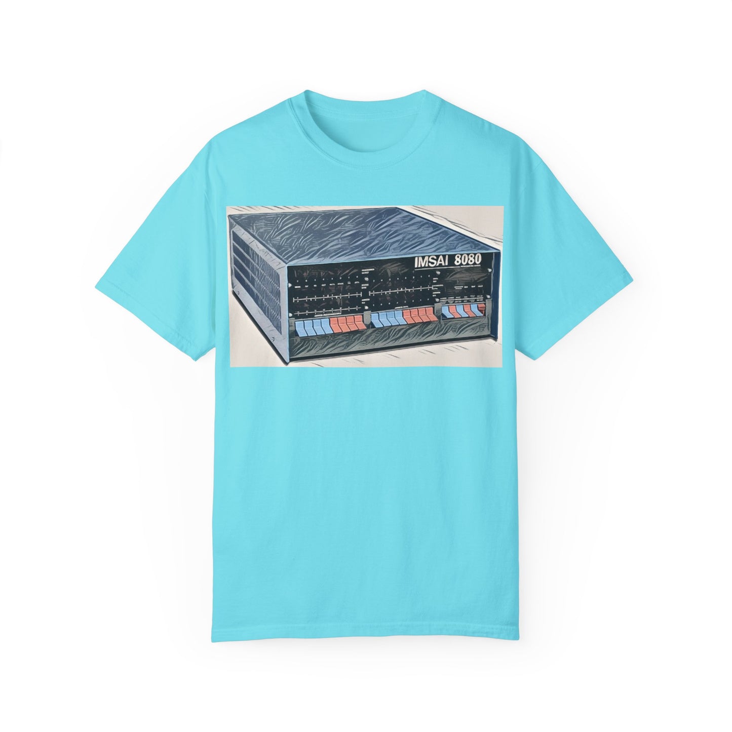 IMSAI 8080 Computer T-Shirt - Ink Art Limited Color
