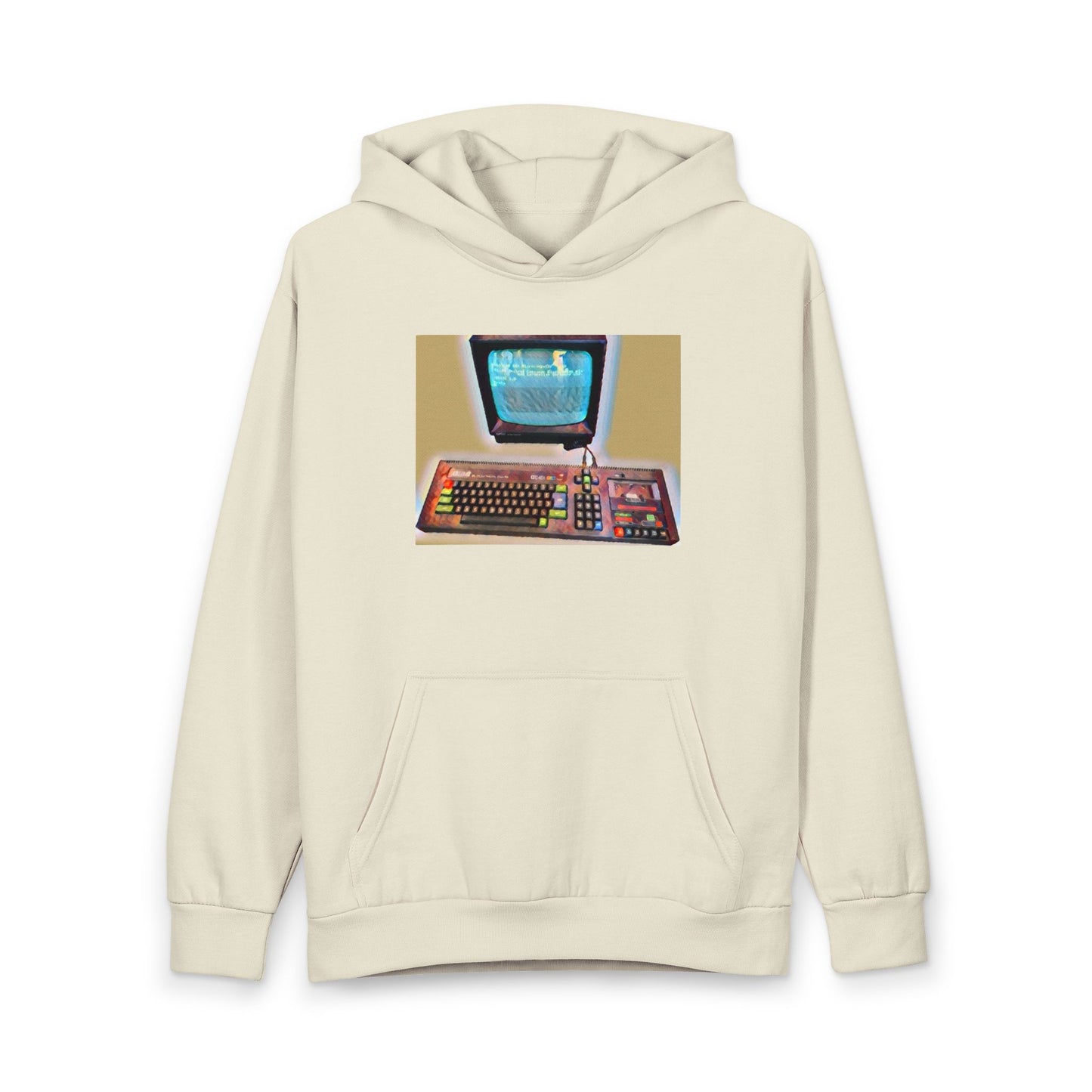 Retro Computer Hoodie — Vintage CPC-464 Graphic Pullover