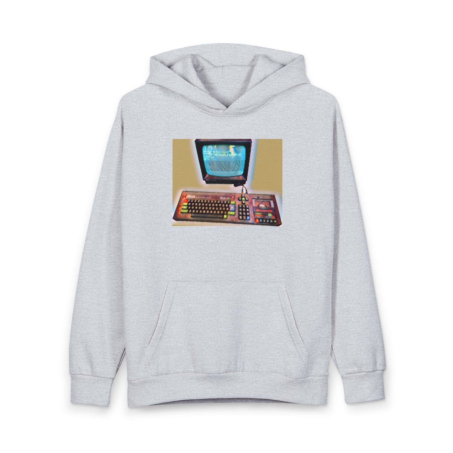Retro Computer Hoodie — Vintage CPC-464 Graphic Pullover