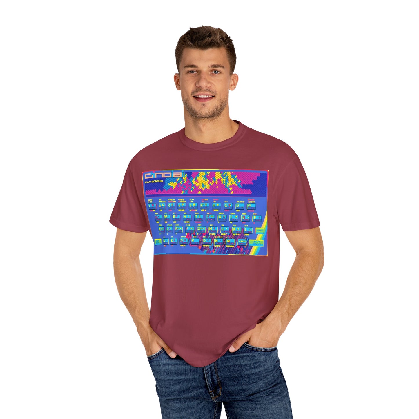 Sinclair Spectrum T-Shirt - Modern Art Multi-Color