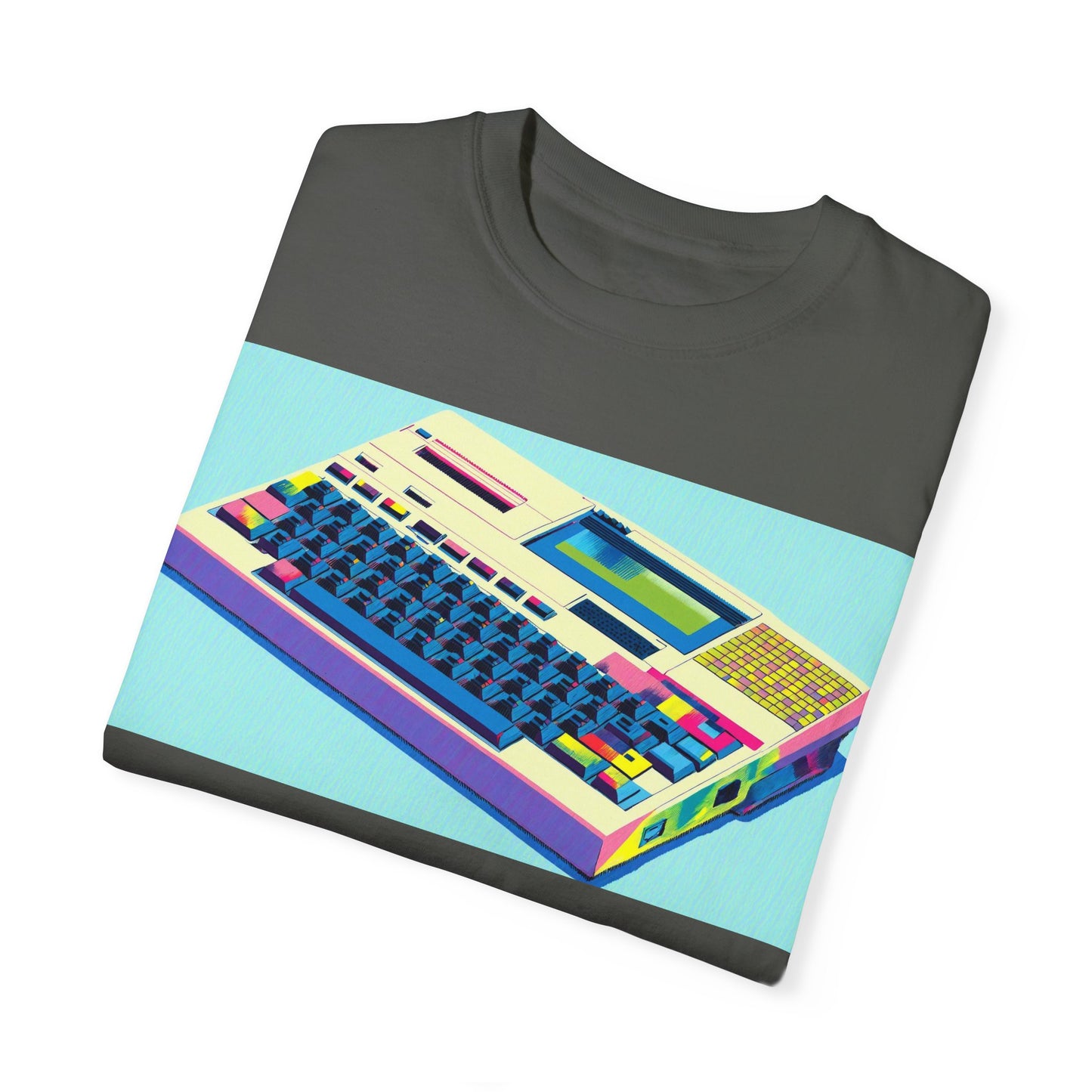 Classic Laptop Computer T-Shirt - Print Art Multi-Color