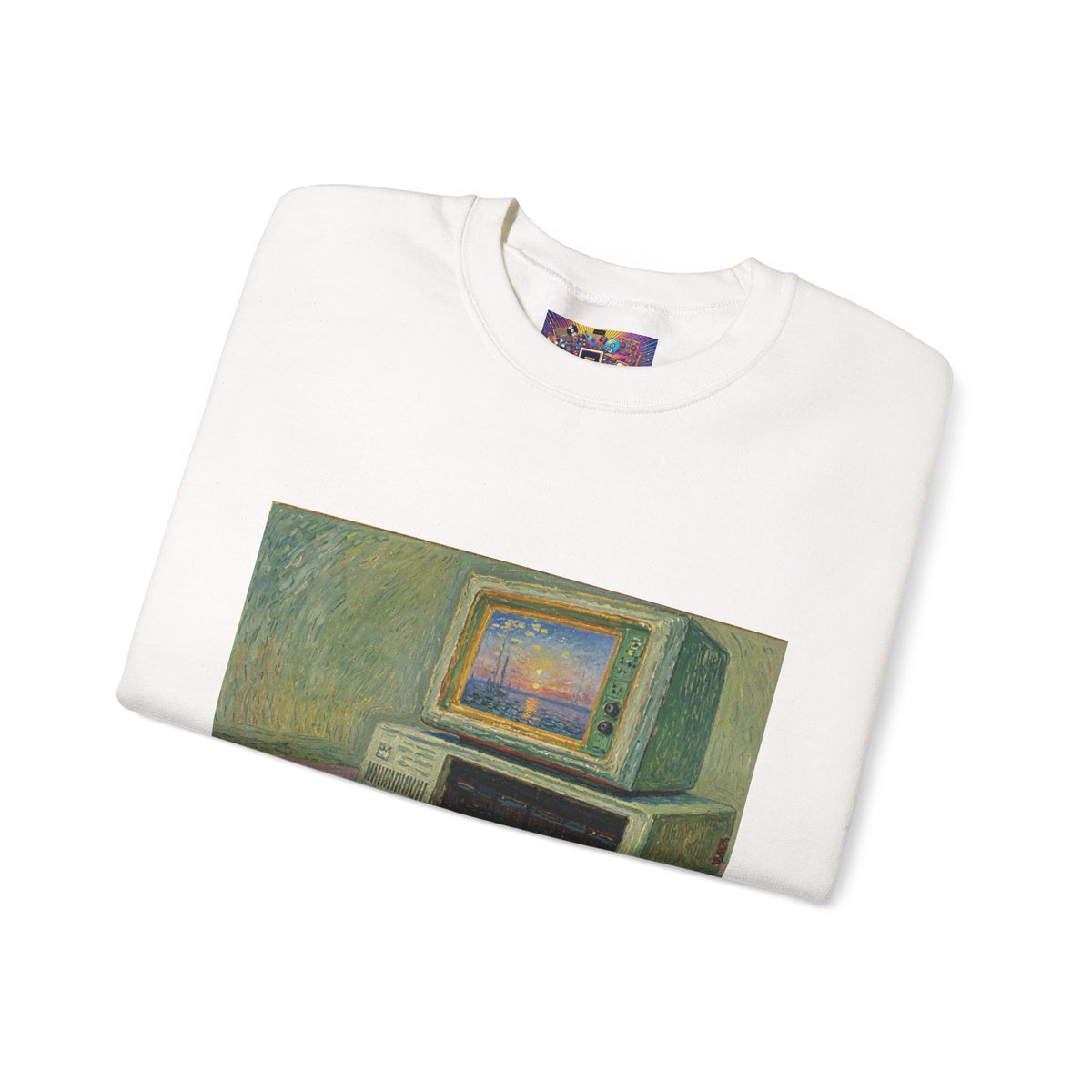 Classic PC Themed Crewneck Sweatshirt - 5150 Vintage PC Graphic