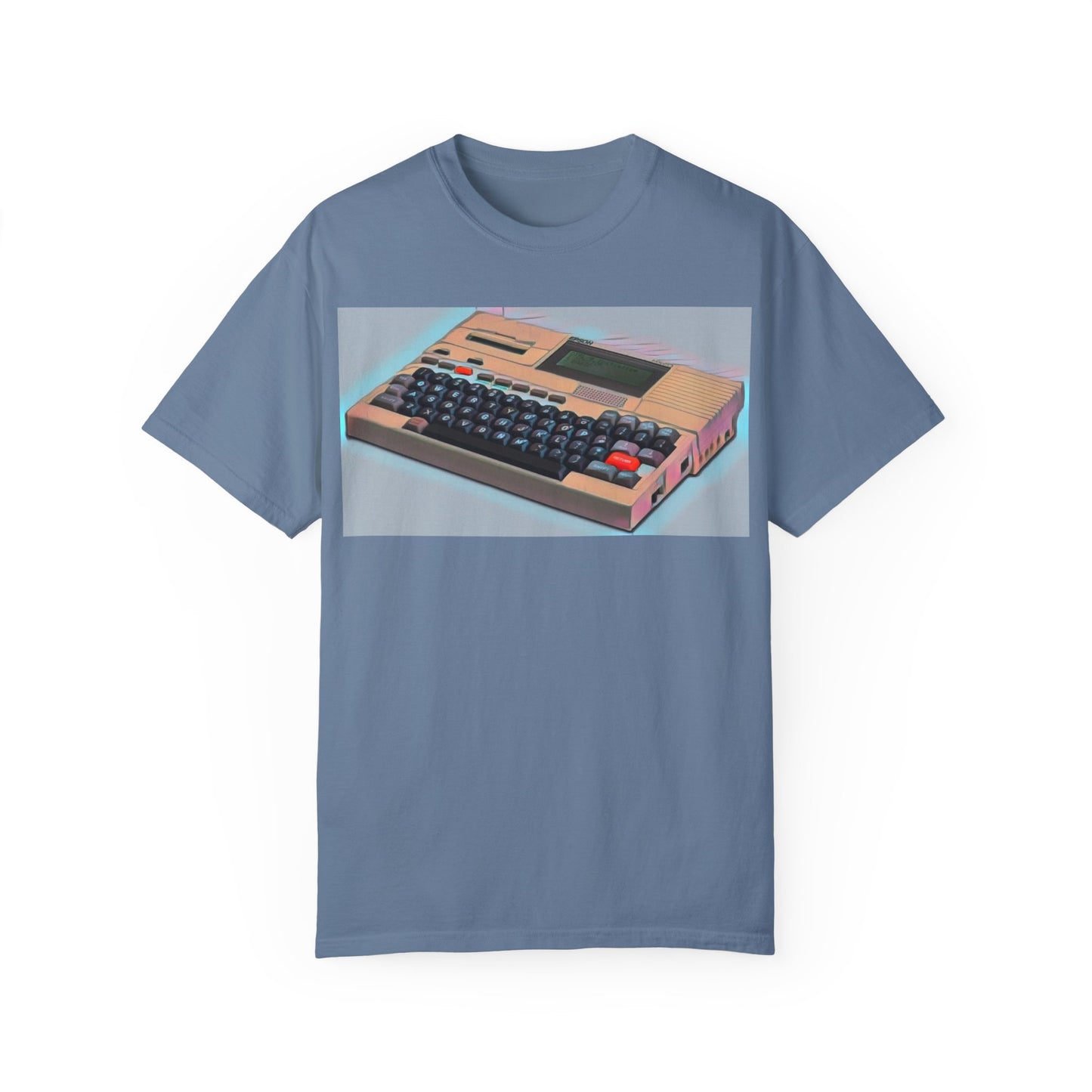 Classic Laptop Computer T-Shirt - Modern Art Color