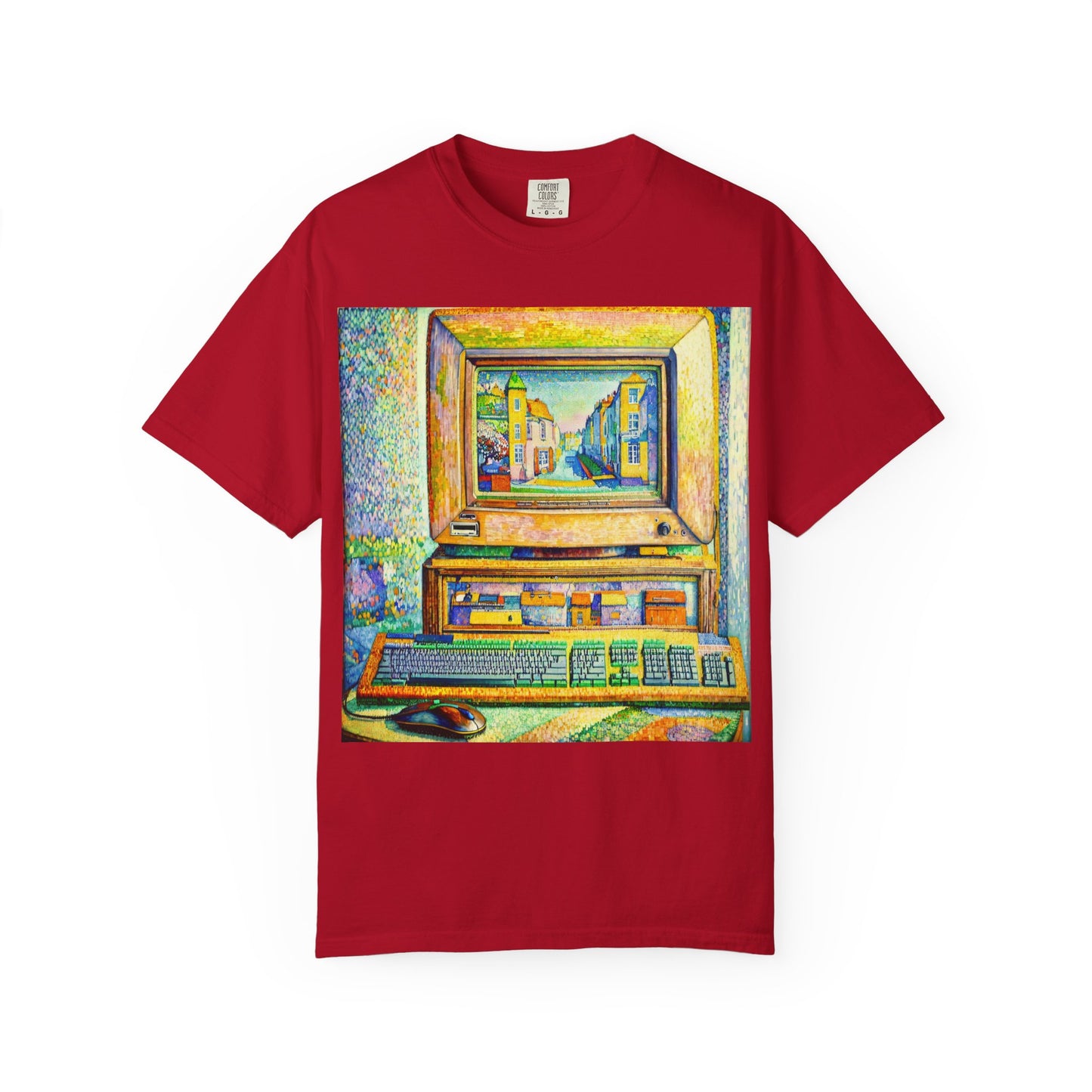 Classic business machine inspired T-Shirt  | Modern Art | Ideal for tech enthusiasts and collectors