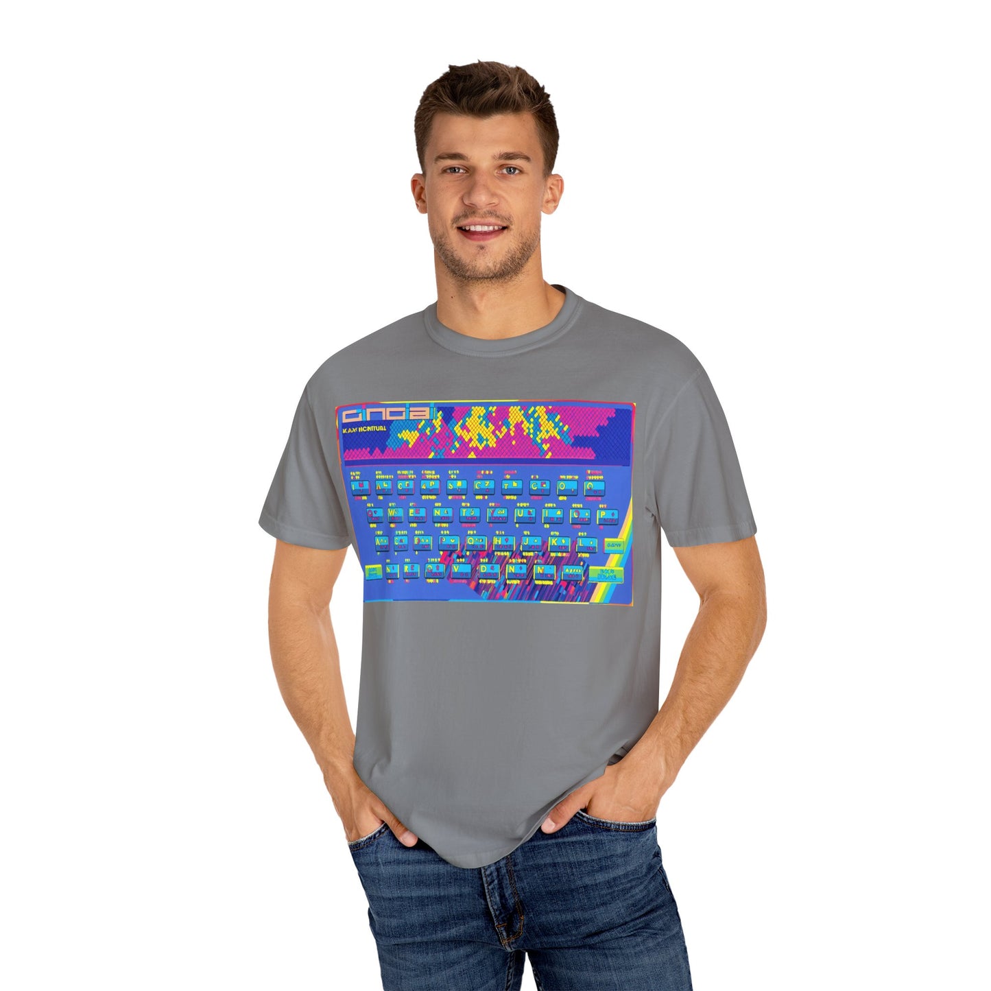 Sinclair Spectrum T-Shirt - Modern Art Multi-Color