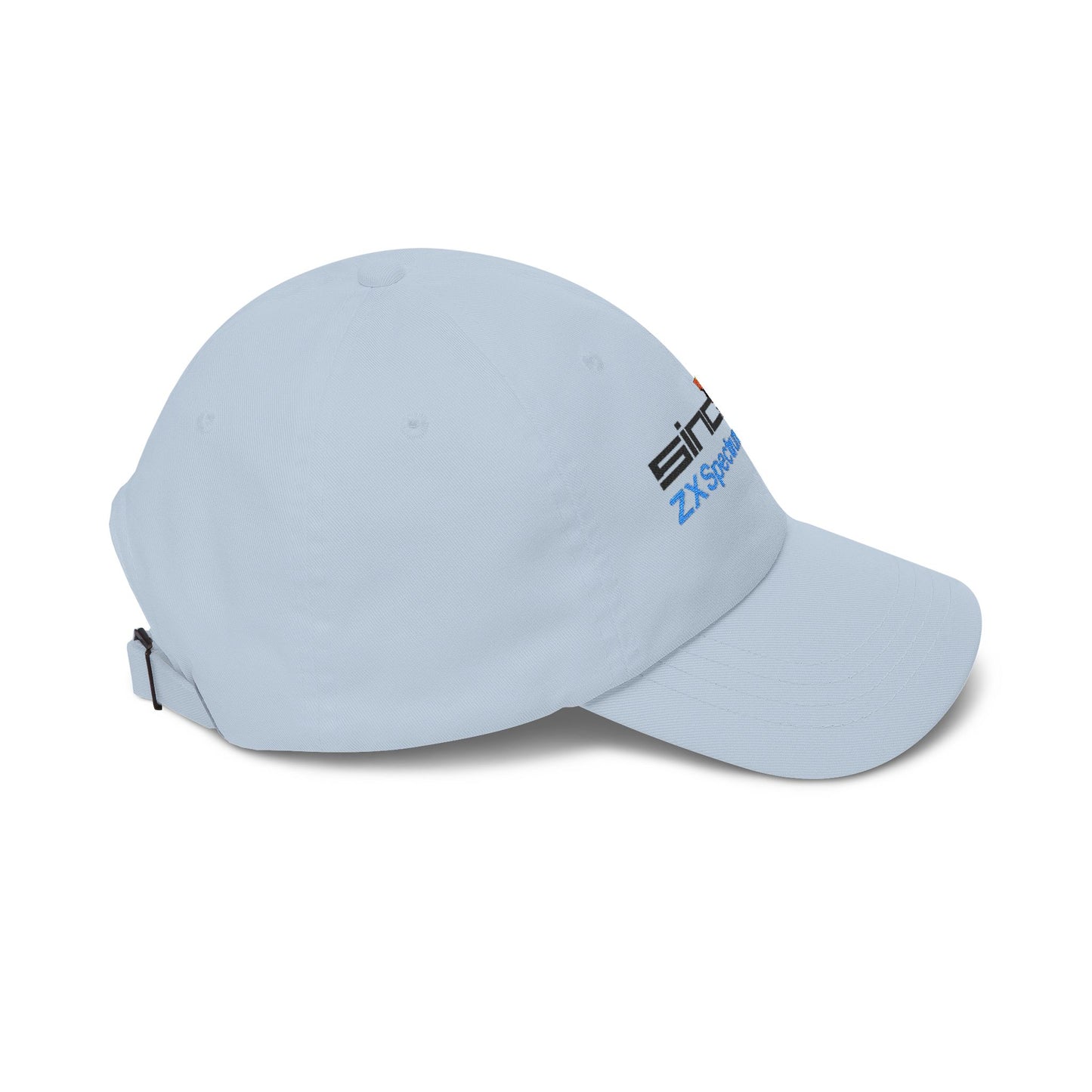 Spectrum Computer Cap with Retro Red Winged Snake Logo - Vintage Athletic Baseball Hat