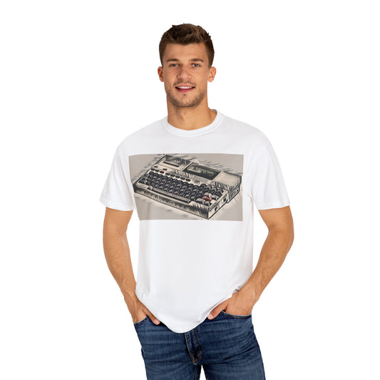 Classic Laptop Computer T-Shirt - Ink Art Limited Color