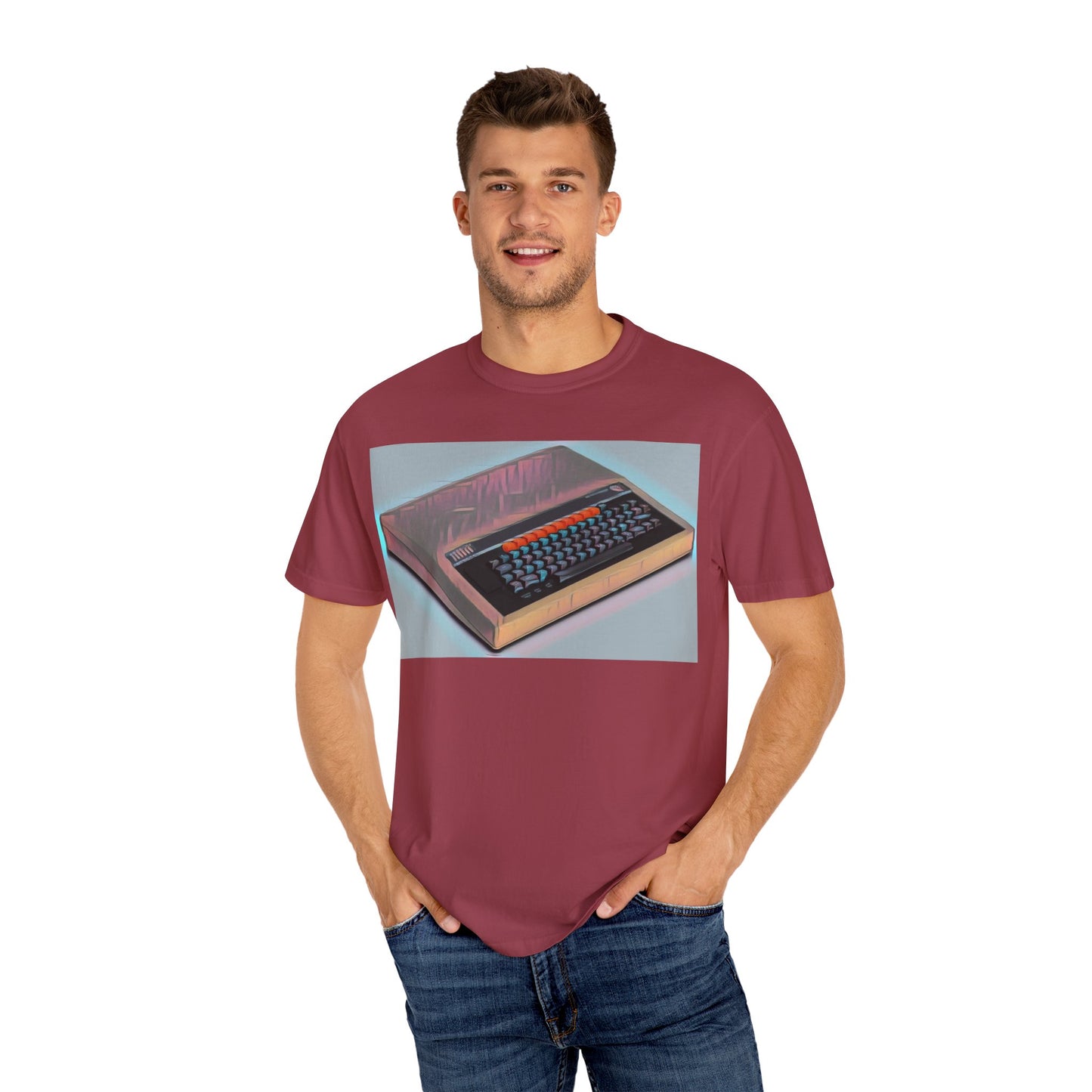 Classic Micro Computer T-Shirt - Modern Art Color