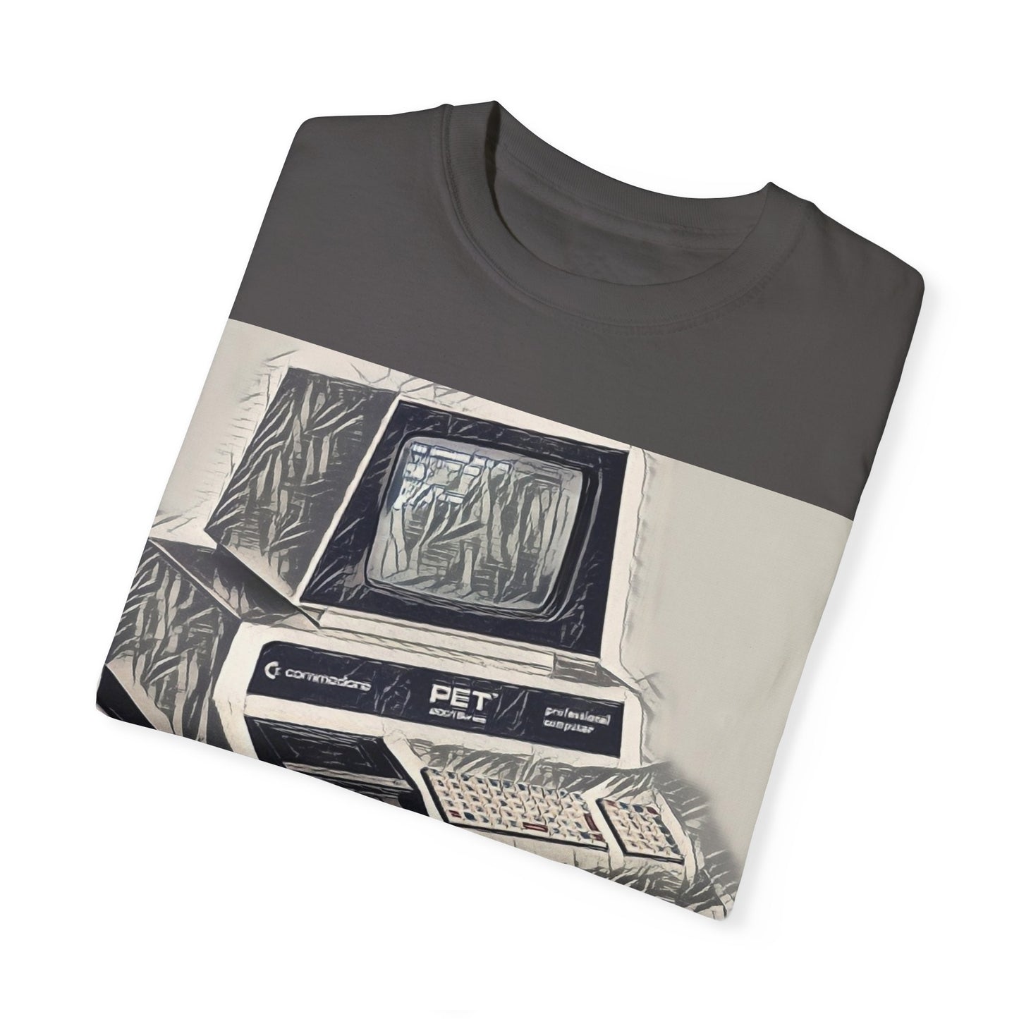 PET Computer T-Shirt - Ink Art Monochrome