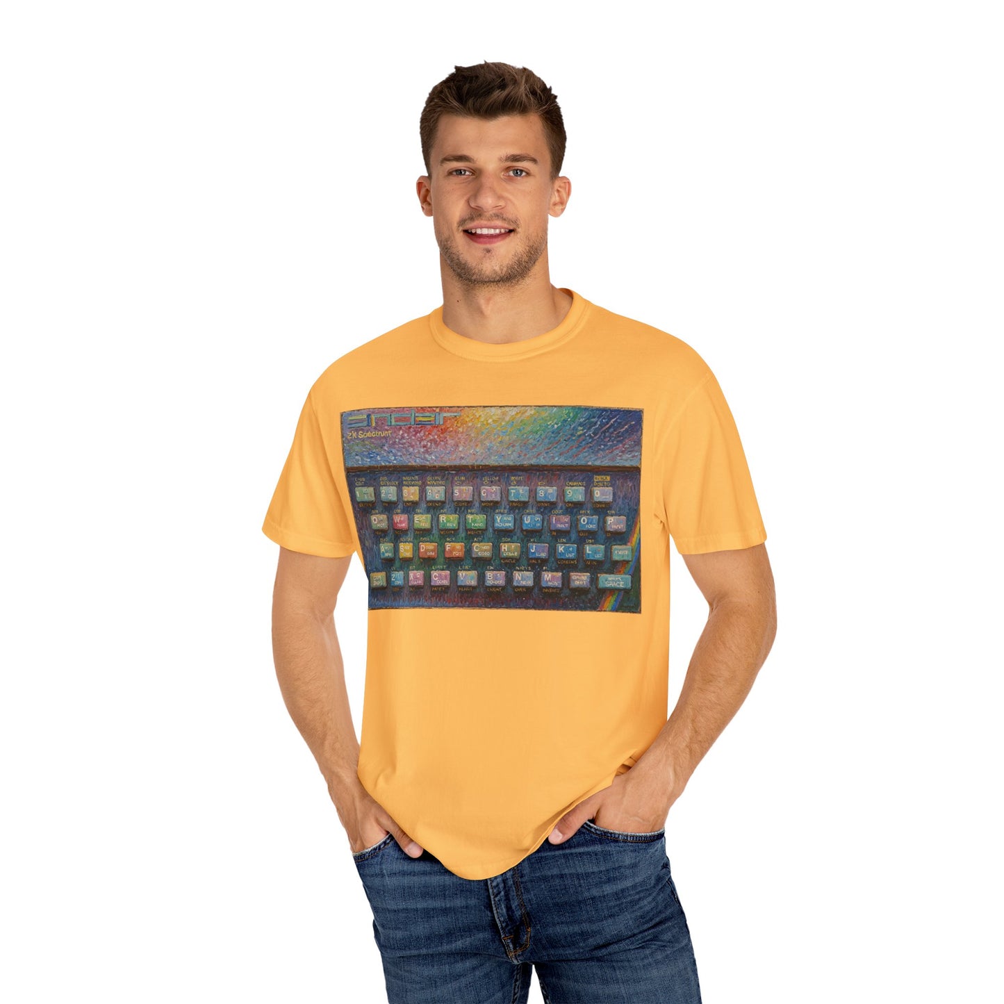 Sinclair Spectrum T-Shirt - Oil Paint Art Color