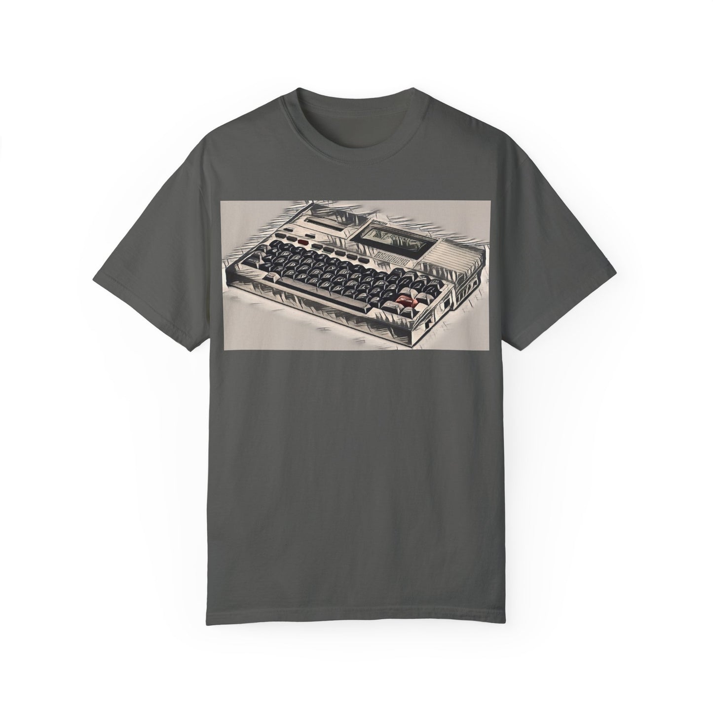 Classic Laptop Computer T-Shirt - Ink Art Limited Color