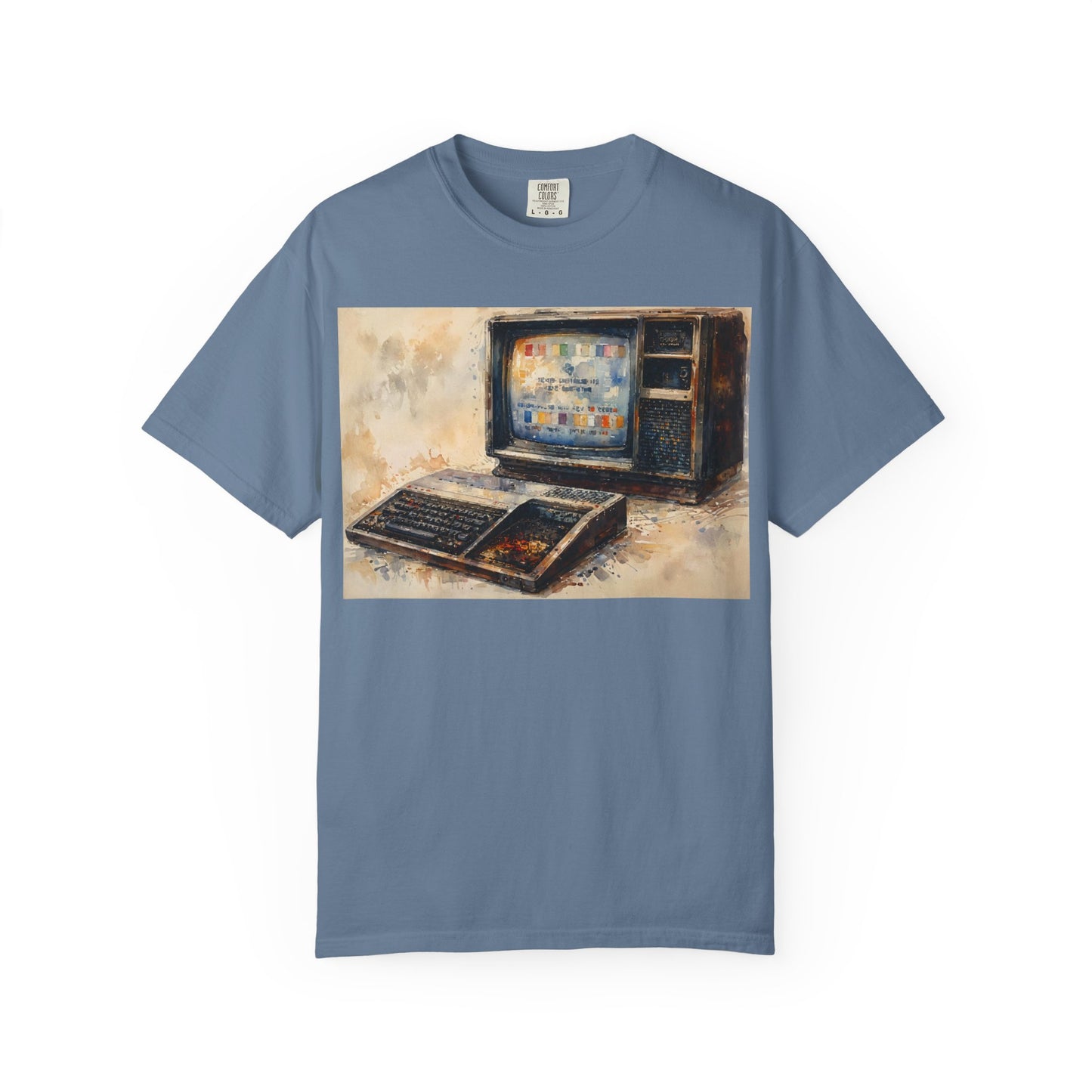 TI 99/4A Home Computer T-Shirt  | Oil Art Color | Ideal for tech enthusiasts and collectors