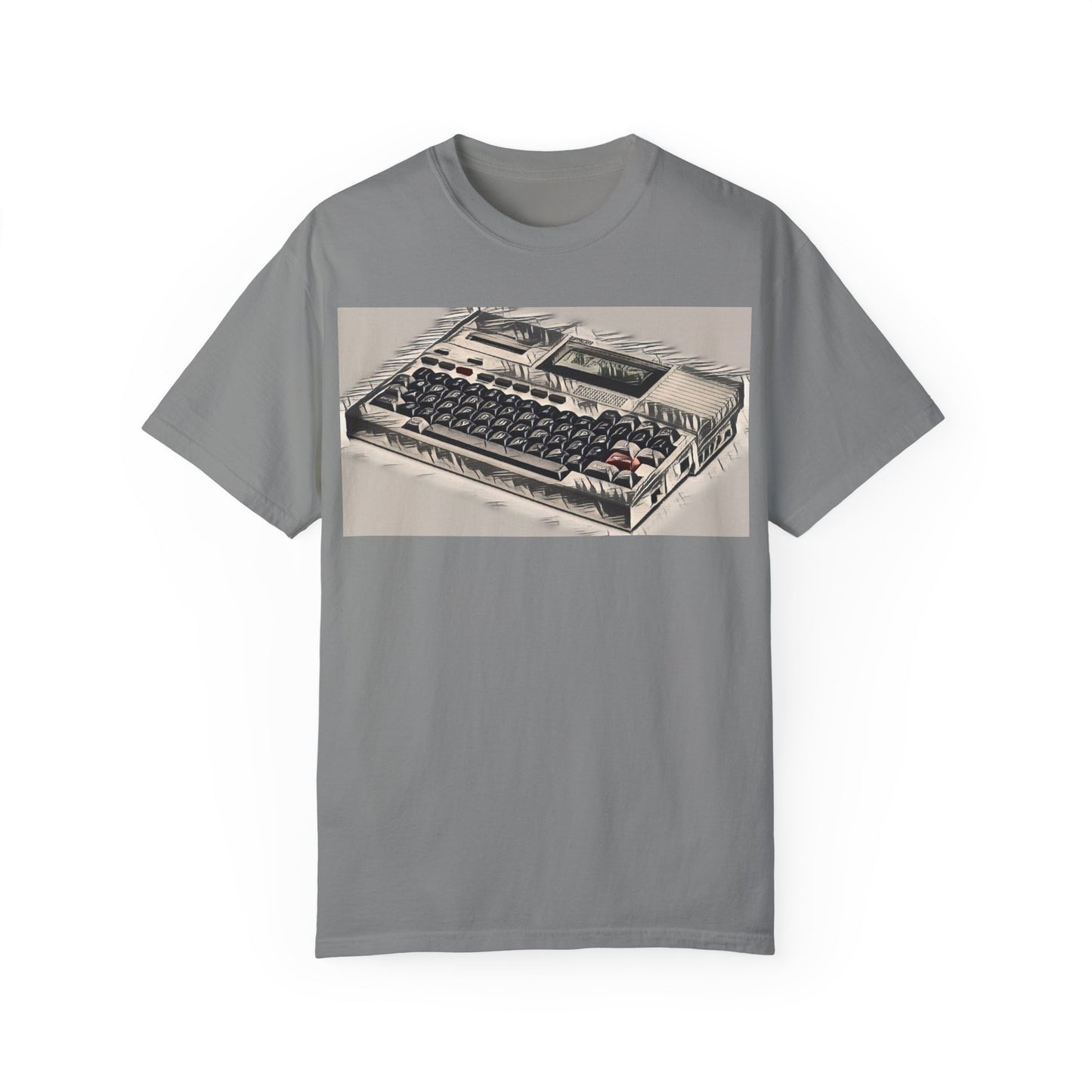 Classic Laptop Computer T-Shirt - Ink Art Limited Color