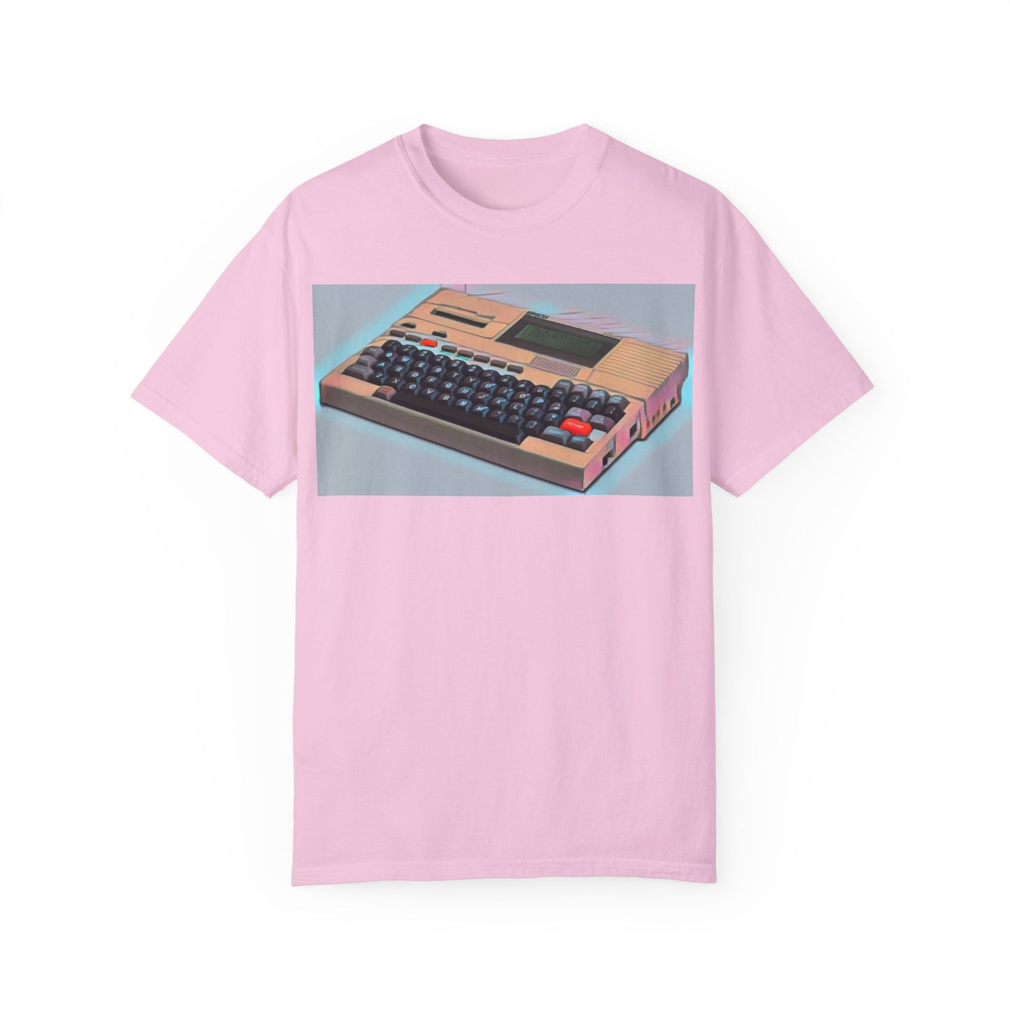 Classic Laptop Computer T-Shirt - Modern Art Color