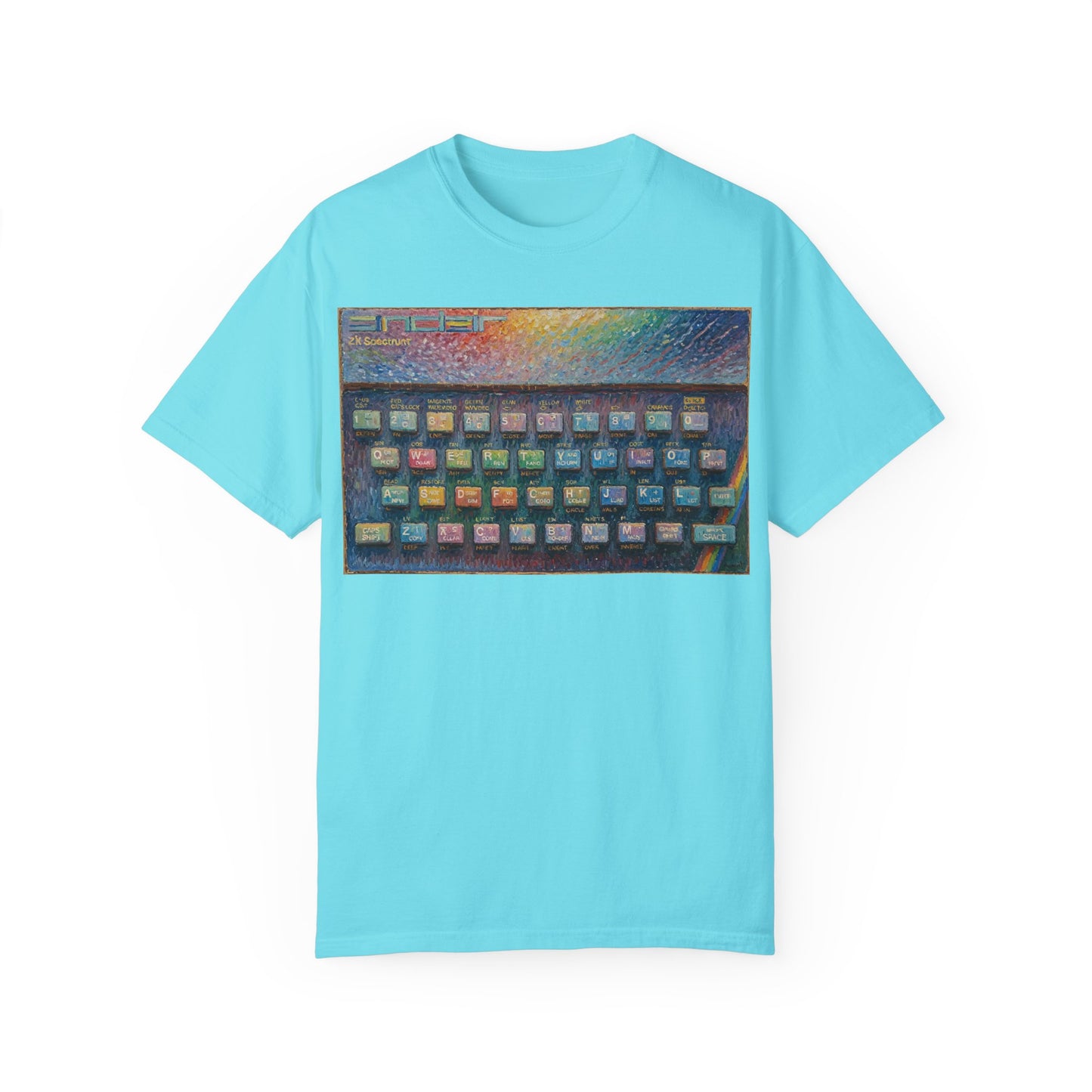 Sinclair Spectrum T-Shirt - Oil Paint Art Color