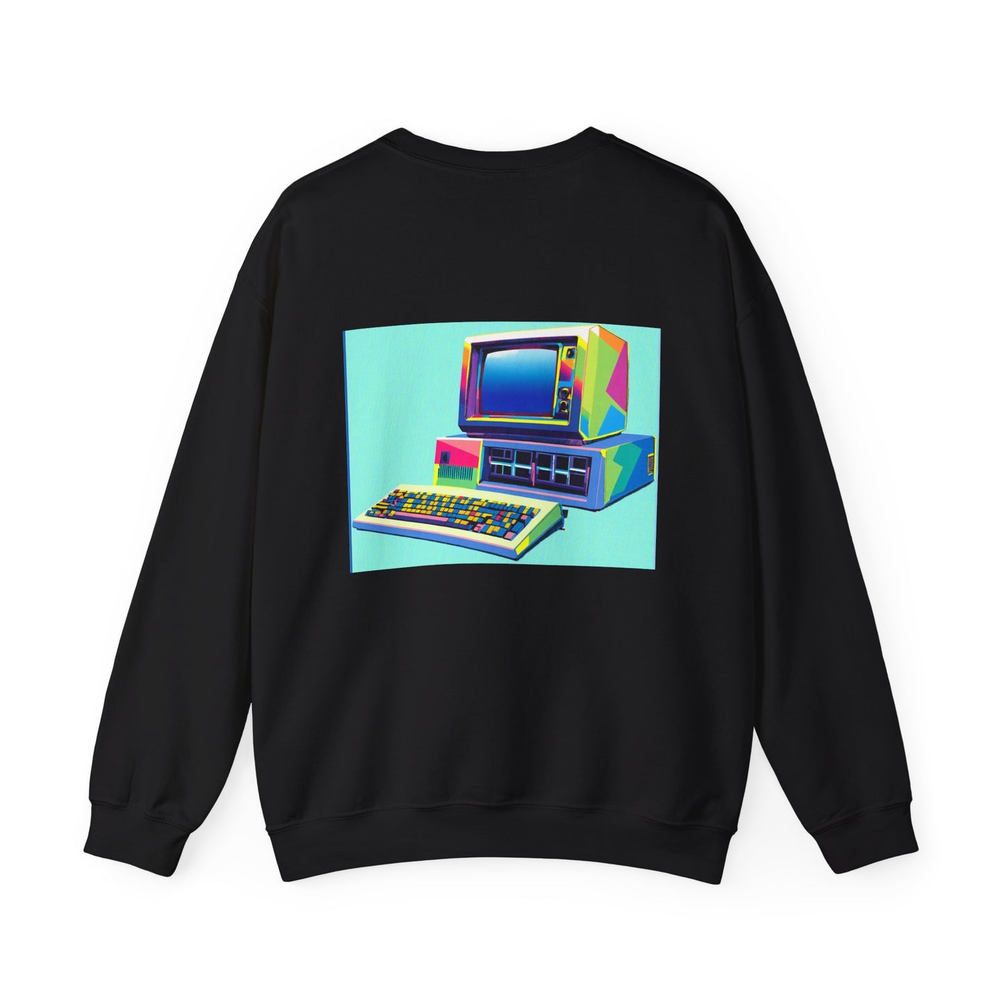 Classic PC Themed Crewneck Sweatshirt - 5150 Vintage PC Graphic