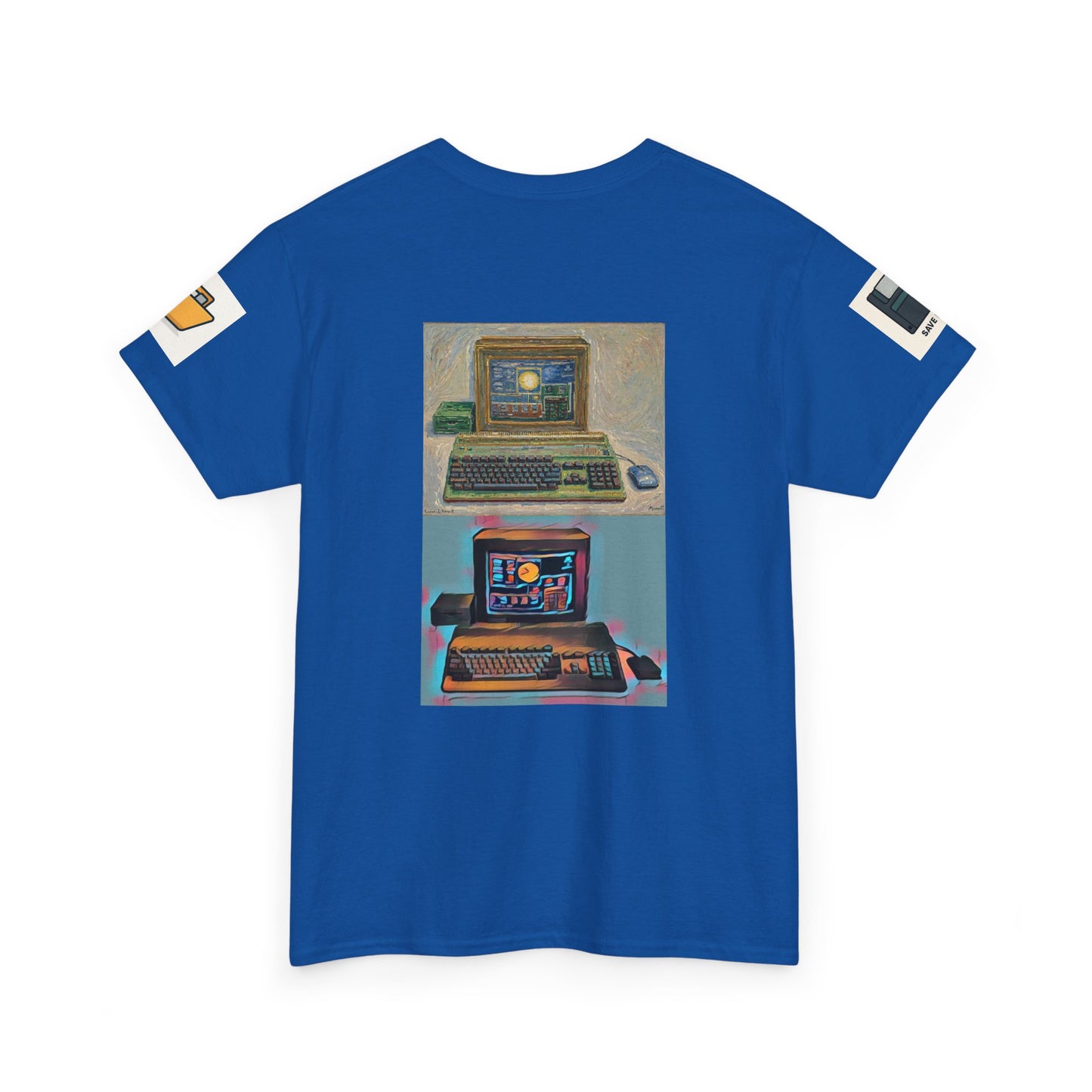 Retro Computer Tee — Vintage PC Graphic T‑Shirt for Tech Lovers