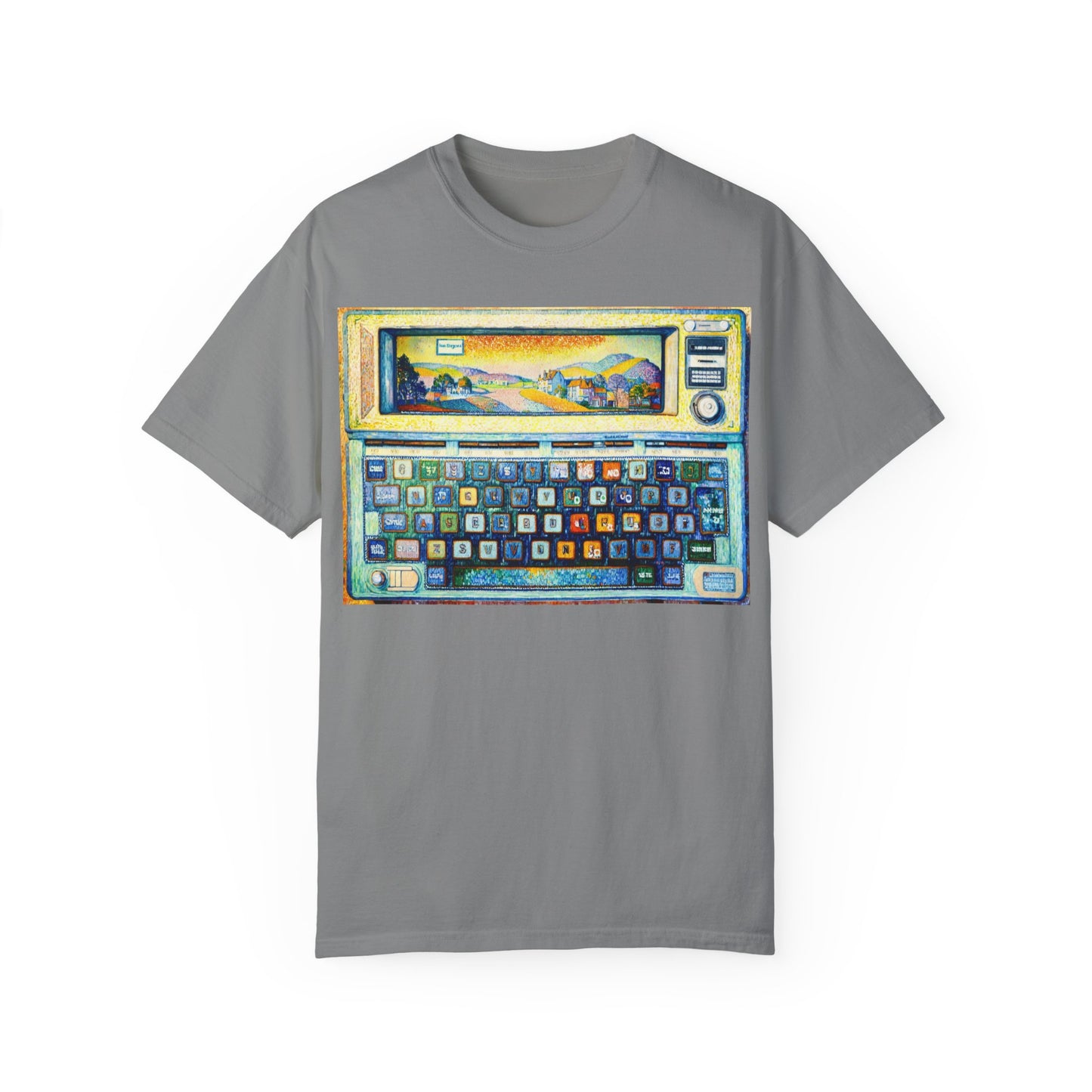 Classic Laptop PC T-Shirt - Paint Art Classic