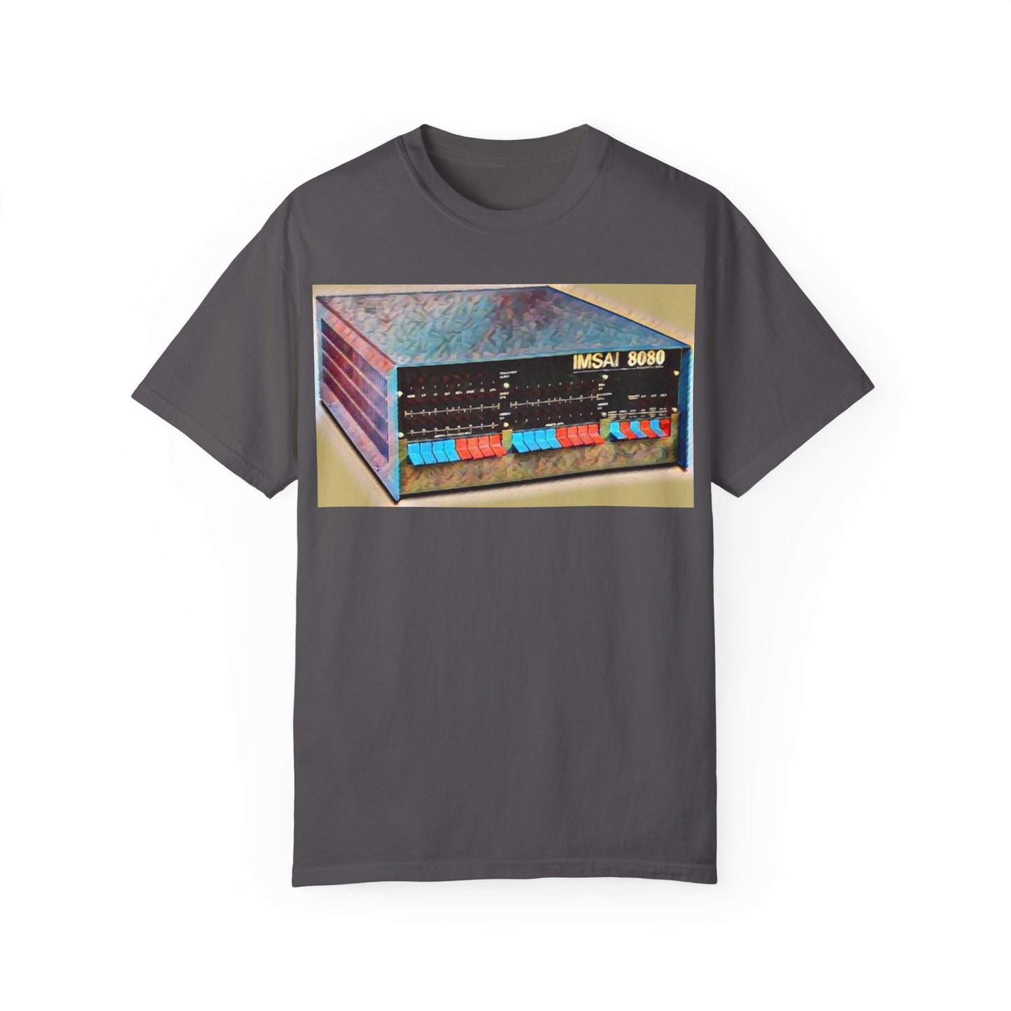 IMSAI 8080 Computer T-Shirt - Paint Art Color