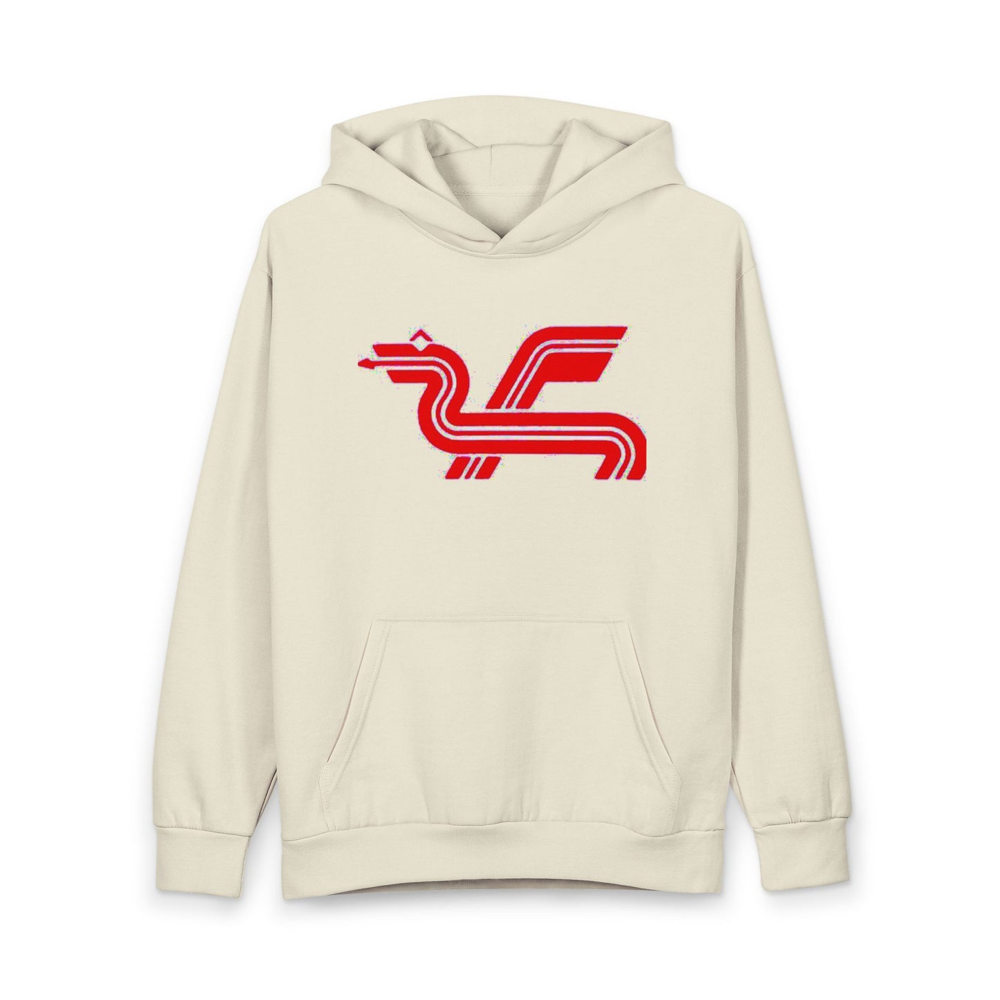Dragon Computer Themed Hoodie — Vintage Home Computer Graphic Pullover
