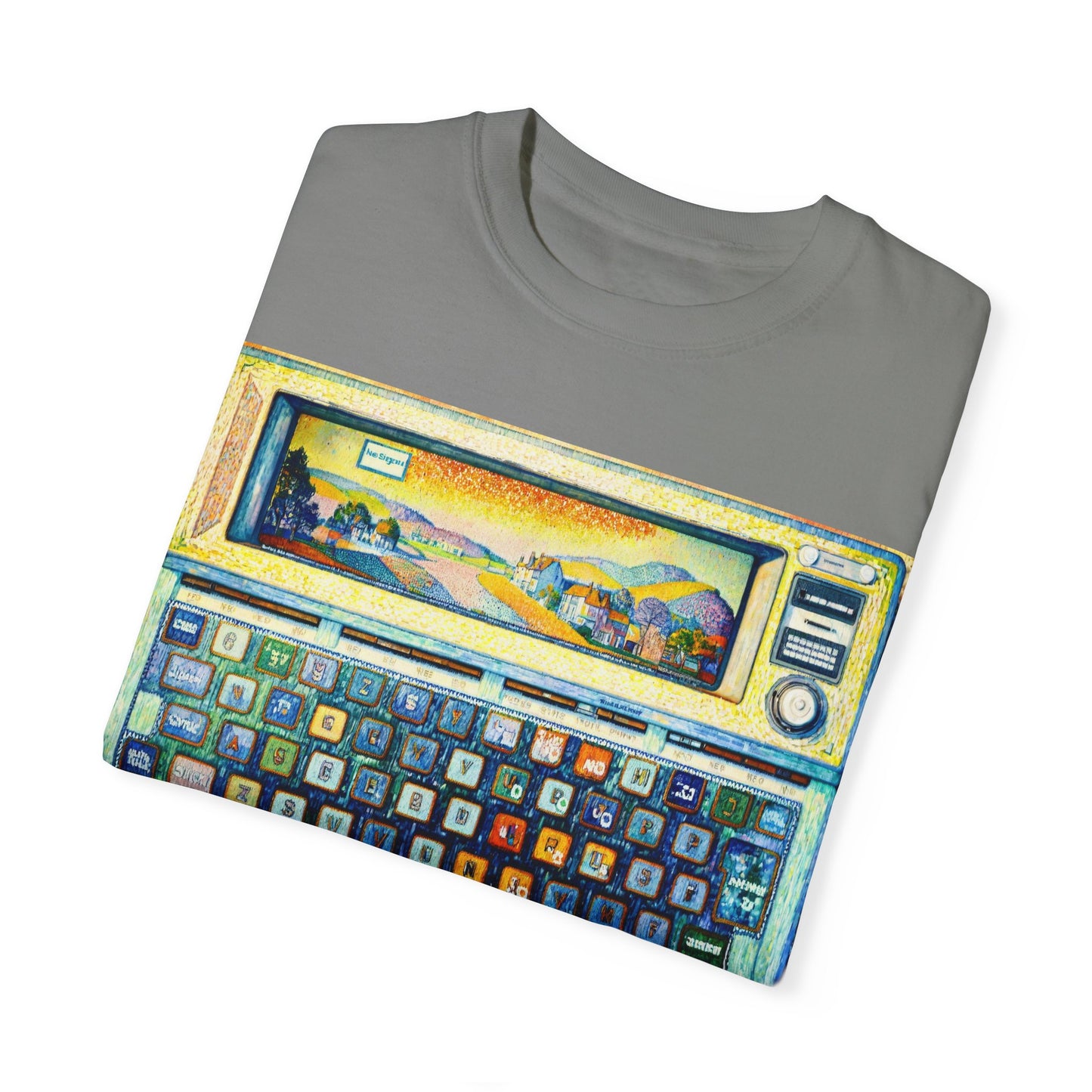 Classic Laptop PC T-Shirt - Paint Art Classic